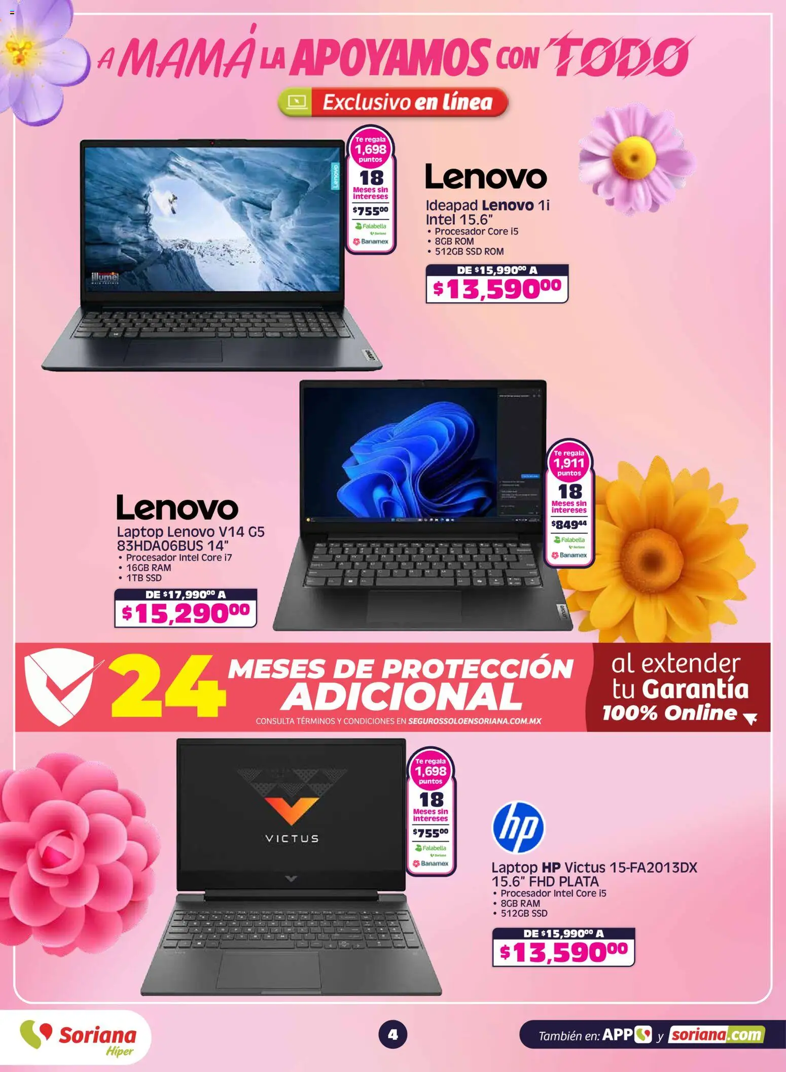 Nuevas ofertas de Soriana válidas en toda la República Mexicana desde el 30.04.2026. ¡Encuentra las mejores ofertas en Soriana A mamá la apoyamos con todo Híper Nacional! | Página: 5 | Productos: Té