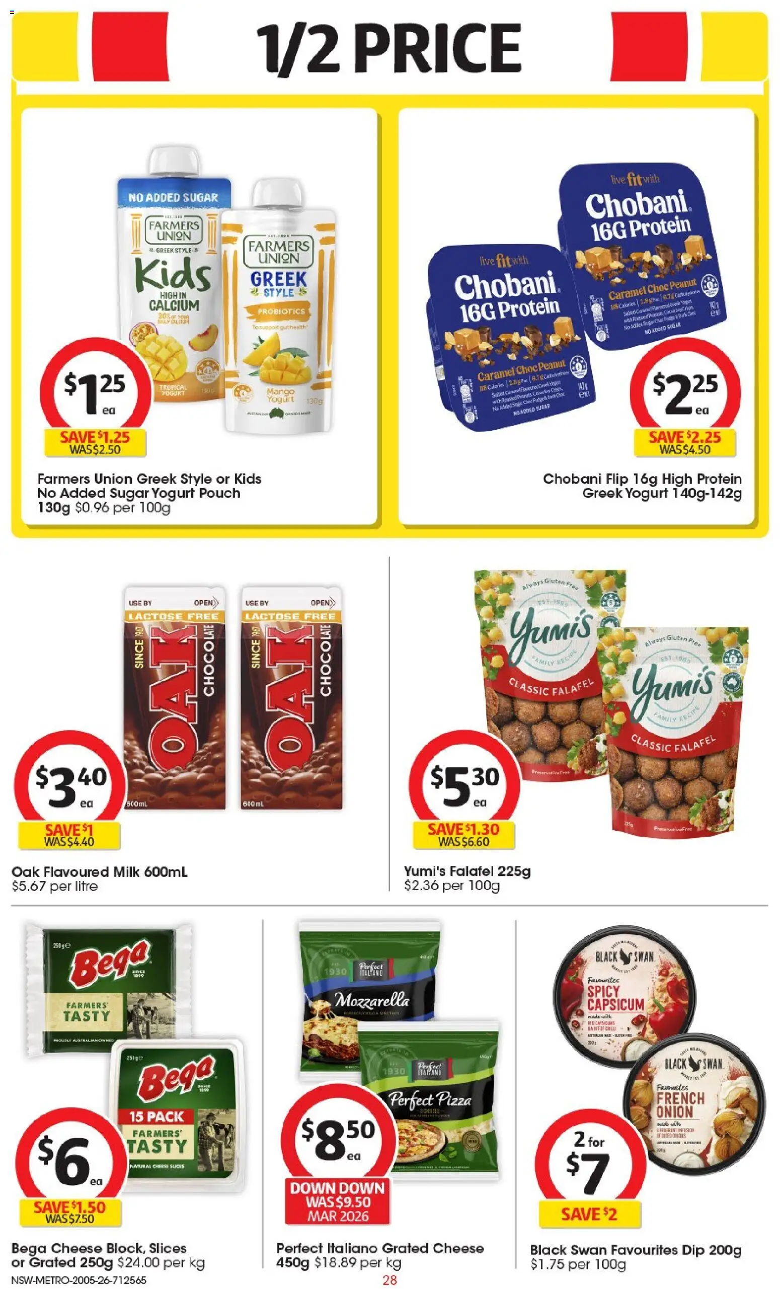 Coles catalogue - valid from 19.05.2026 | Page: 28 | Products: Capsicum, Cheese, Chocolate, Sugar