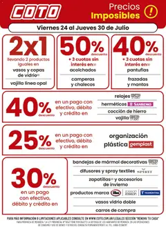 Vista previa Coto - Renova Clases válido desde el 24/07/2026