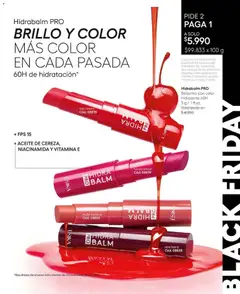 Catálogo Ésika Campaña 16 válido desde el 28.09.2026 | Página: 5 | Productos: Brillo, Bálsamo, Durazno, Aceite