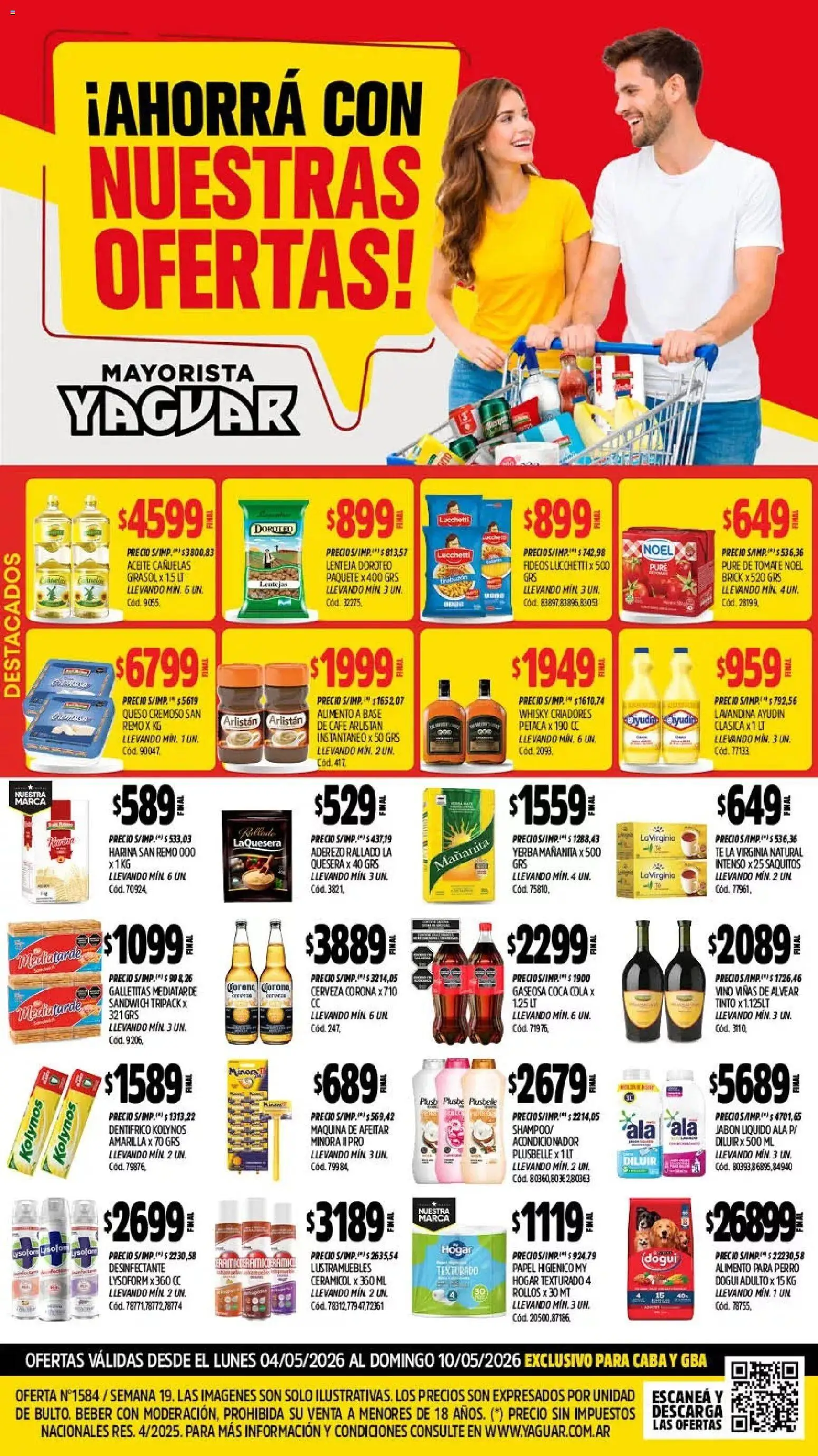 Yaguar catálogo │ válido desde el 04.05.2026 | Página: 1