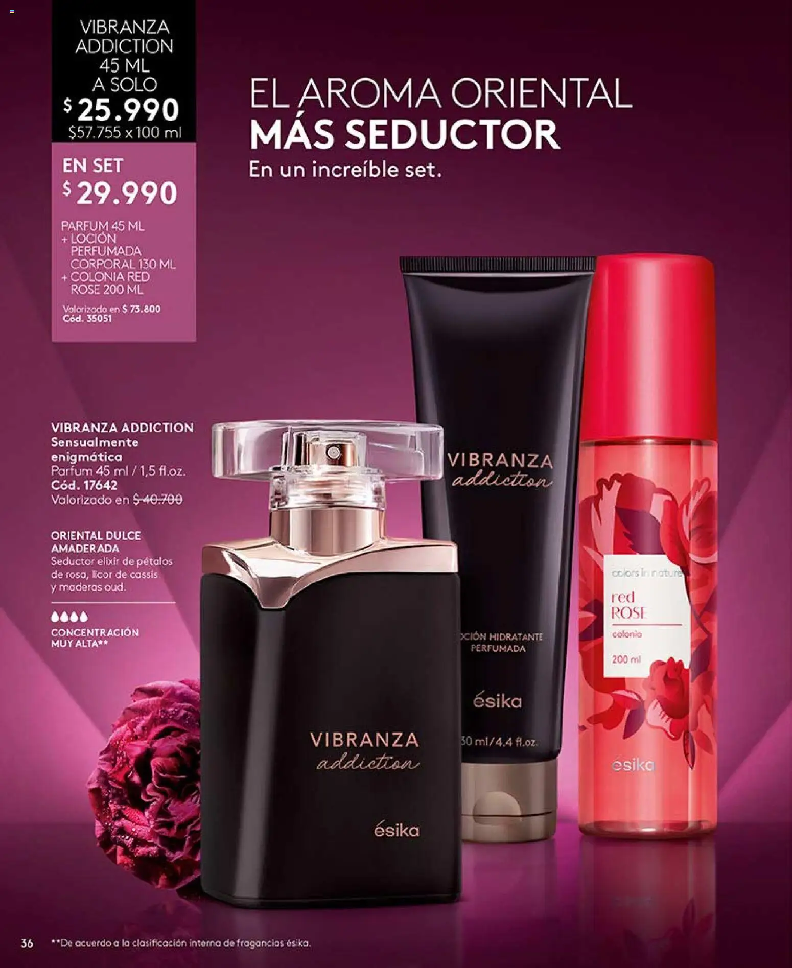 Catálogo Ésika Campaña 9 │ válido desde el 17.05.2026 | Página: 40 | Productos: Loción