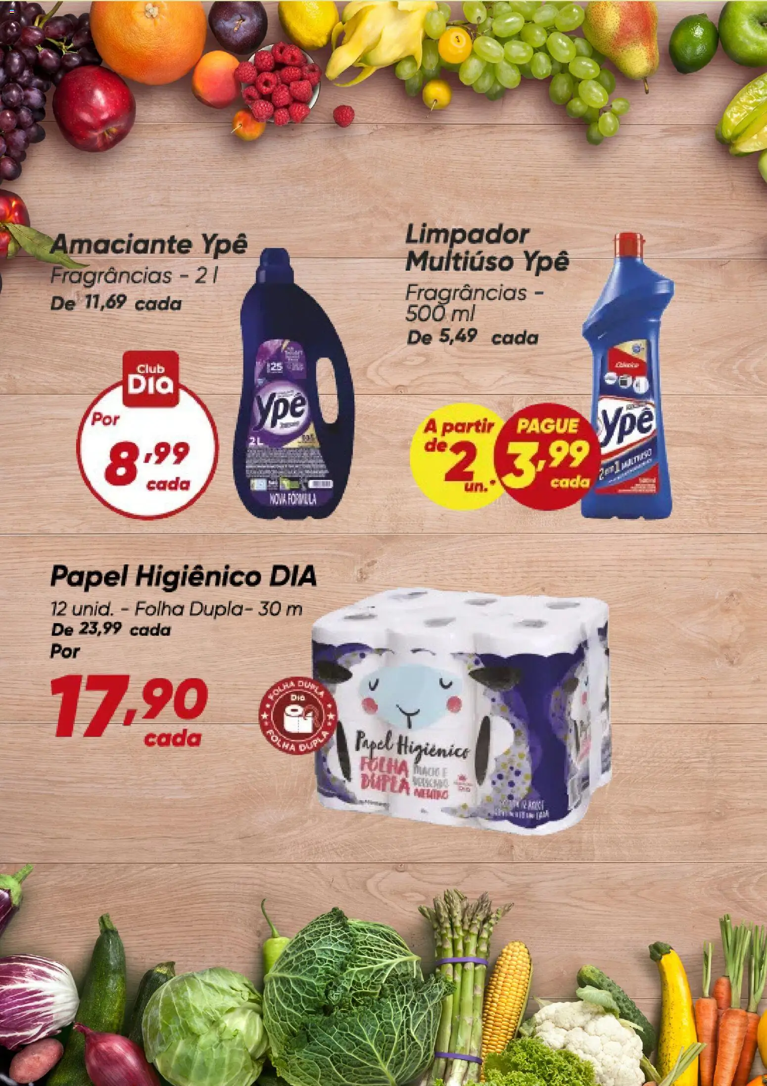 Dia Folheto - válido de 20/08/2026 | Página: 4 | Produtos: Papel higiênico, Amaciante