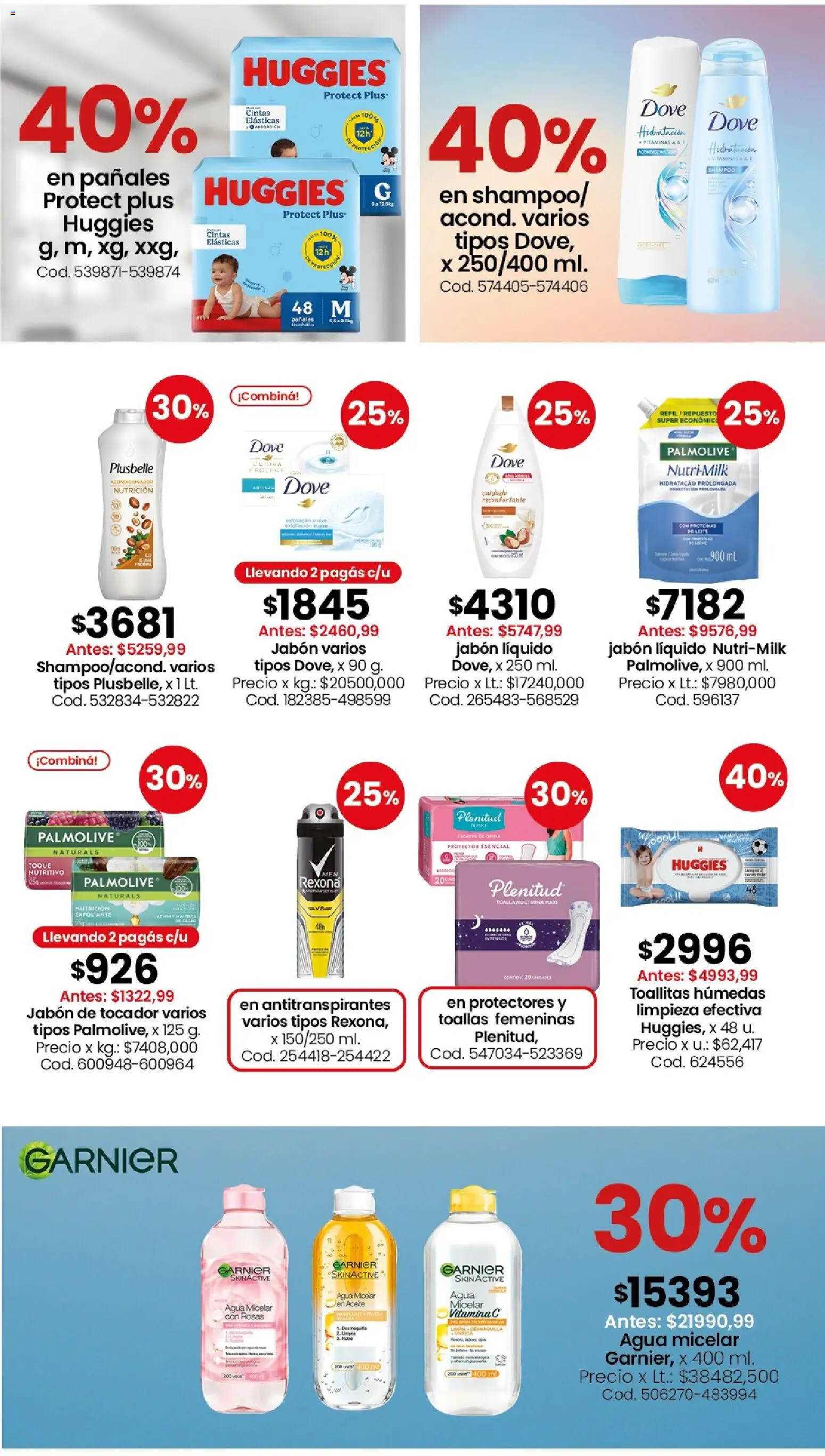 Coto - Perfumería y limpieza │ válido desde el 11.05.2026 | Página: 5 | Productos: Vitaminas, Toalla, Acondicionador, Pañales