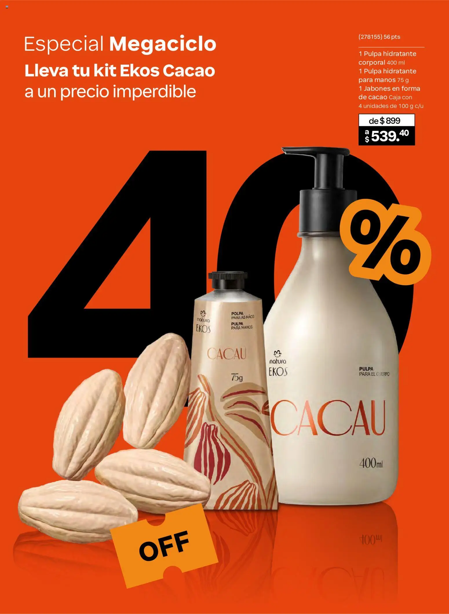 Nuevas ofertas de Natura válidas en toda la República Mexicana desde el 03/10/2026. ¡Encuentra las mejores ofertas en Natura campaña  2026! | Página: 97