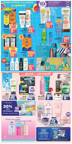 Preview of Jean Coutu weekly flyer from shop Jean Coutu valid from Jul 2, 2026 | Page: 4 | Products: Rice, Shampoo, Sunscreen, Body wash