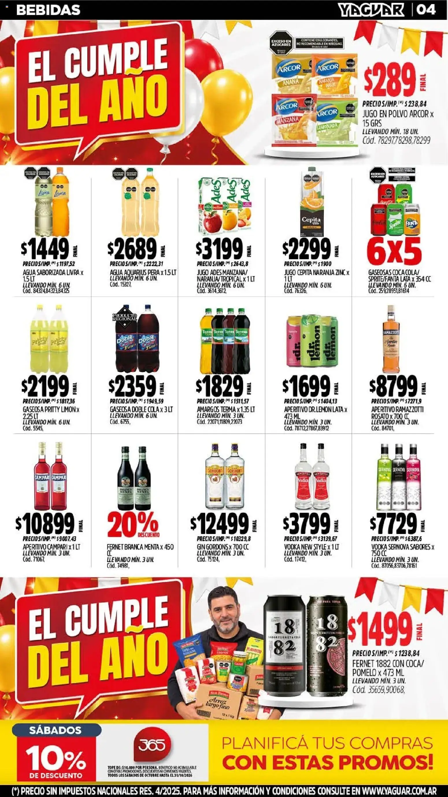 Yaguar - Oferta Semanal Córdoba │ válido desde el 26/10/2026 | Página: 5