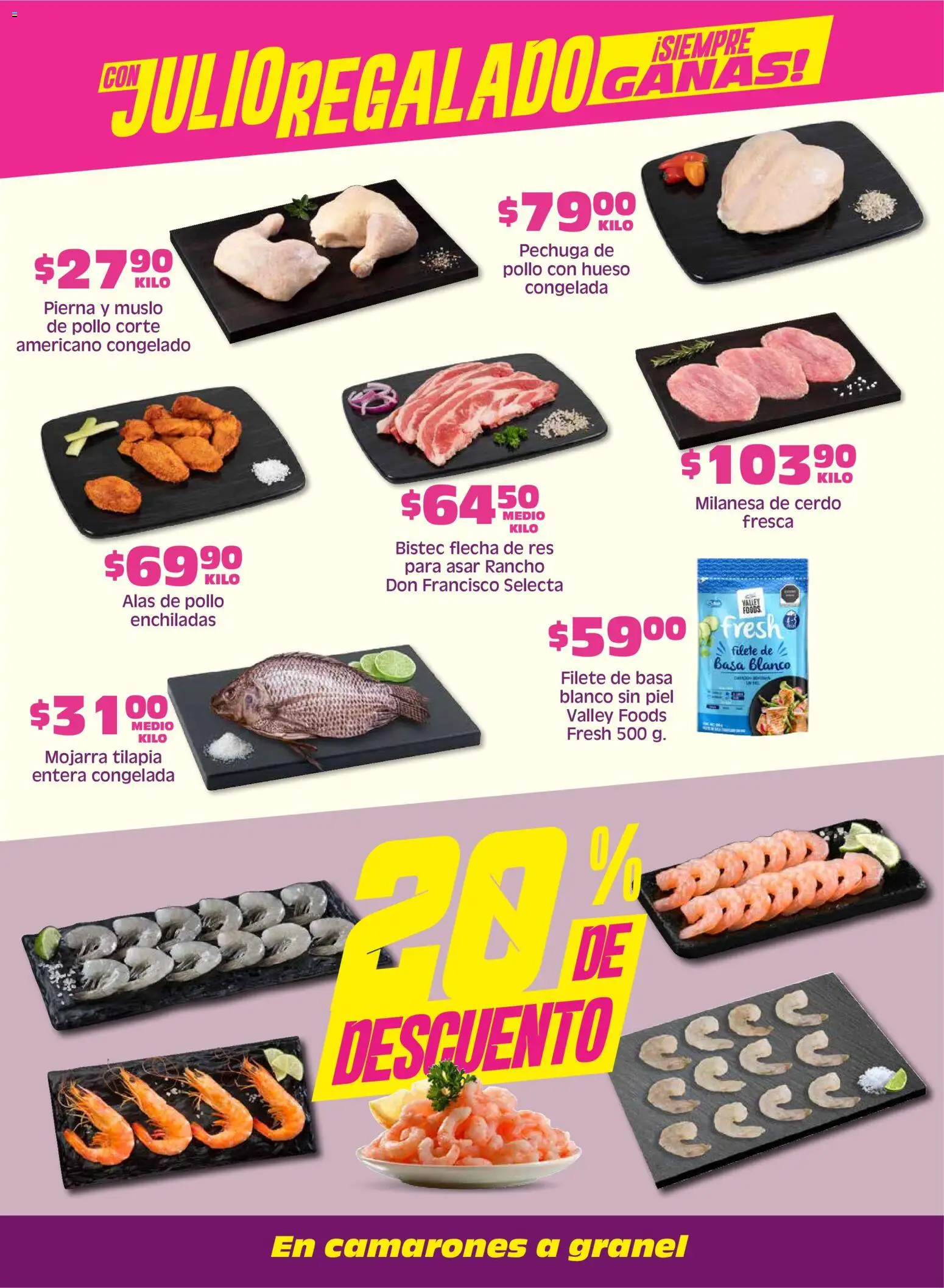 Nuevas ofertas de Soriana válidas en toda la República Mexicana desde el 05.06.2026. ¡Encuentra las mejores ofertas en Soriana Fin de Semana Mercado: Ver, Tab, Chis, Camp, Yuc y Q. Roo! | Página: 2 | Productos: Pollo, Milanesa, Cerdo, Res