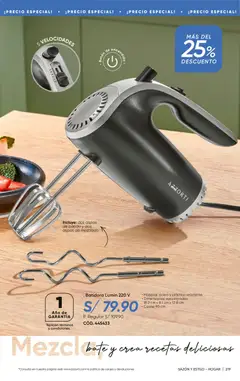 Vista previa de folleto Azzorti catálogo - Campaña 8 de la Azzorti válido desde 18.05.2026 | Página: 221 | Productos: Cable, Batidora