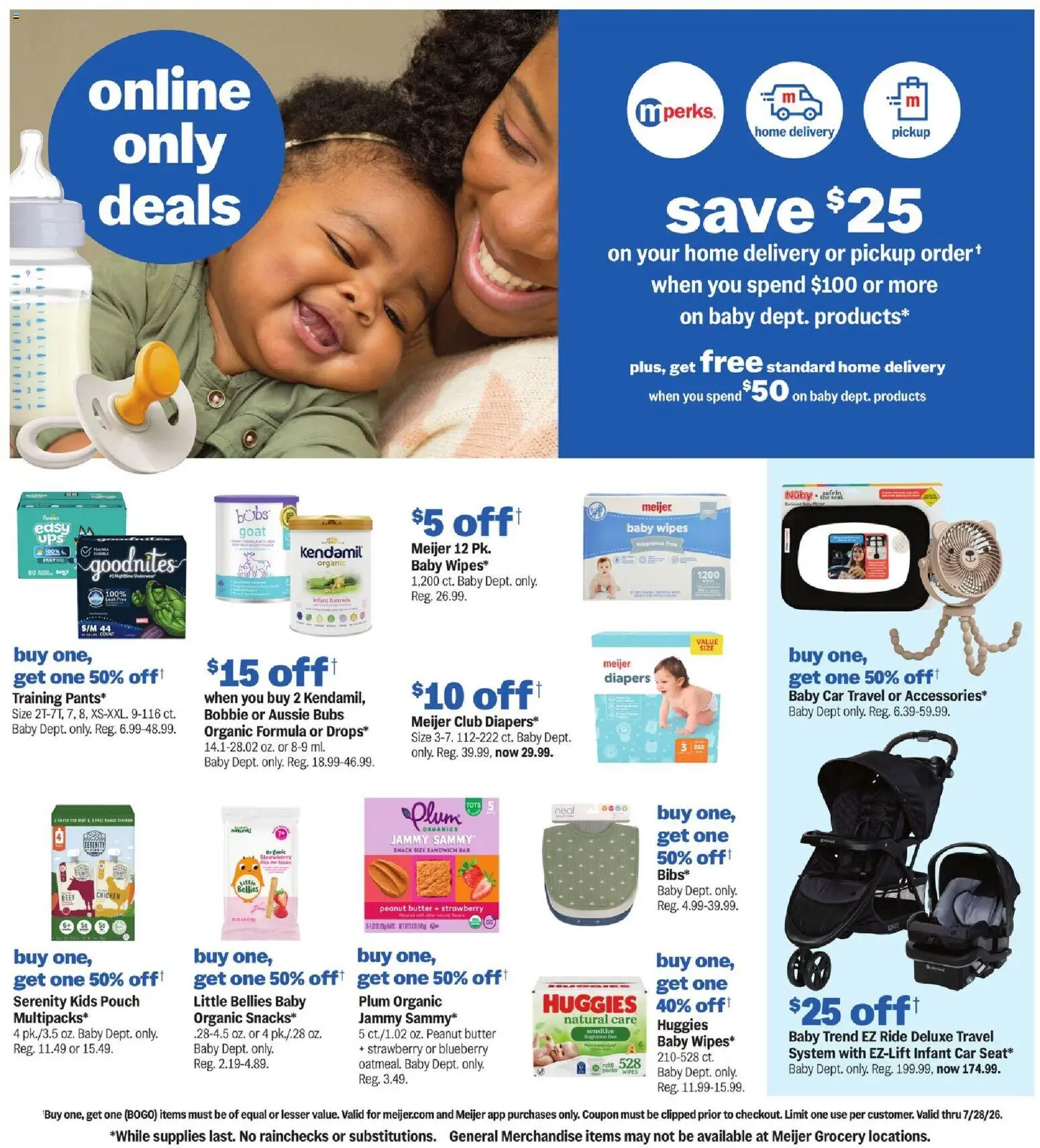 Meijer Weekly Ad - valid from 07/22/2026 | Page: 34 | Products: Plum, Fragrance, Butter, Beef