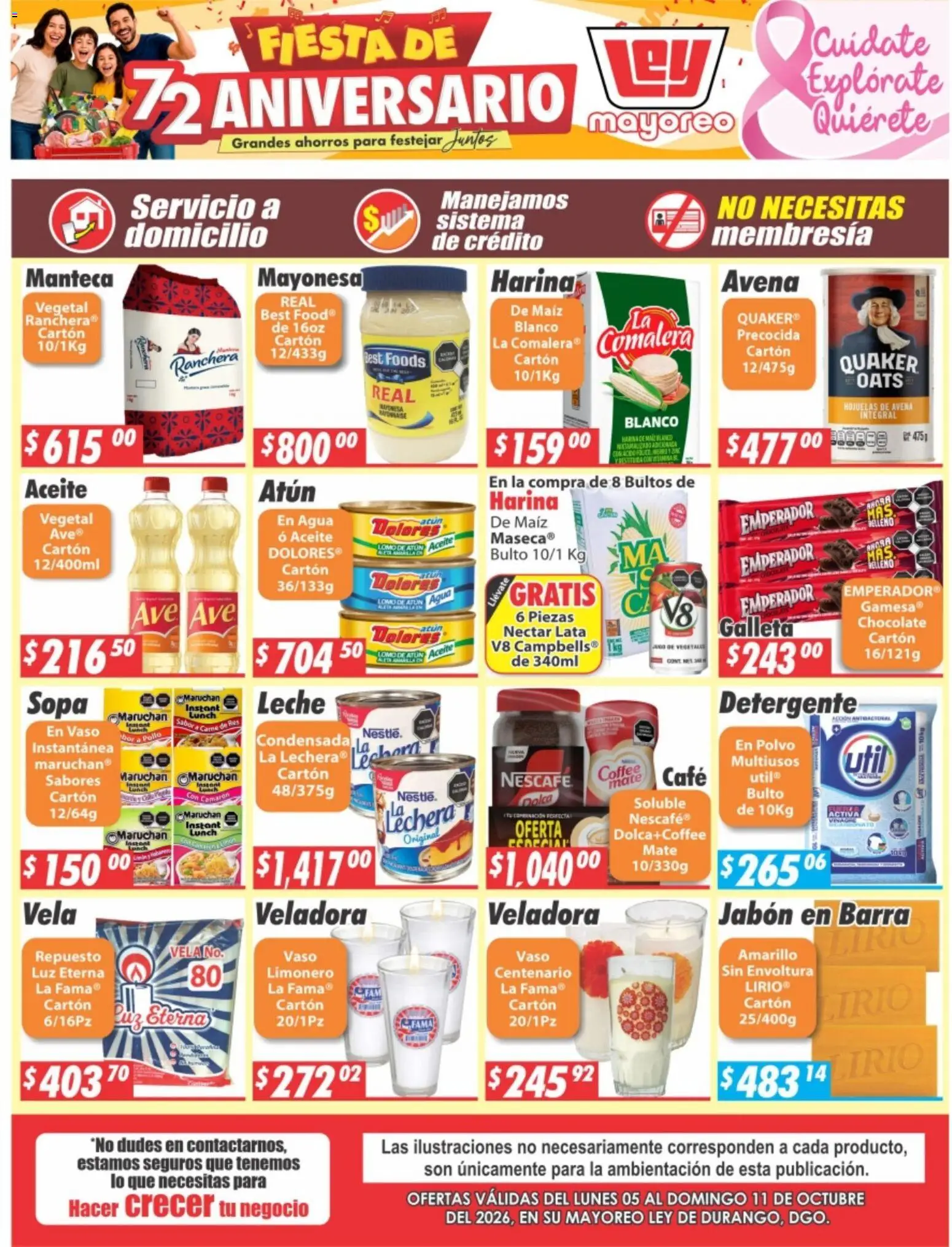 Nuevas ofertas de Casa Ley válidas en toda la República Mexicana desde el 05/10/2026. ¡Encuentra las mejores ofertas en Casa Ley folleto! | Página: 4