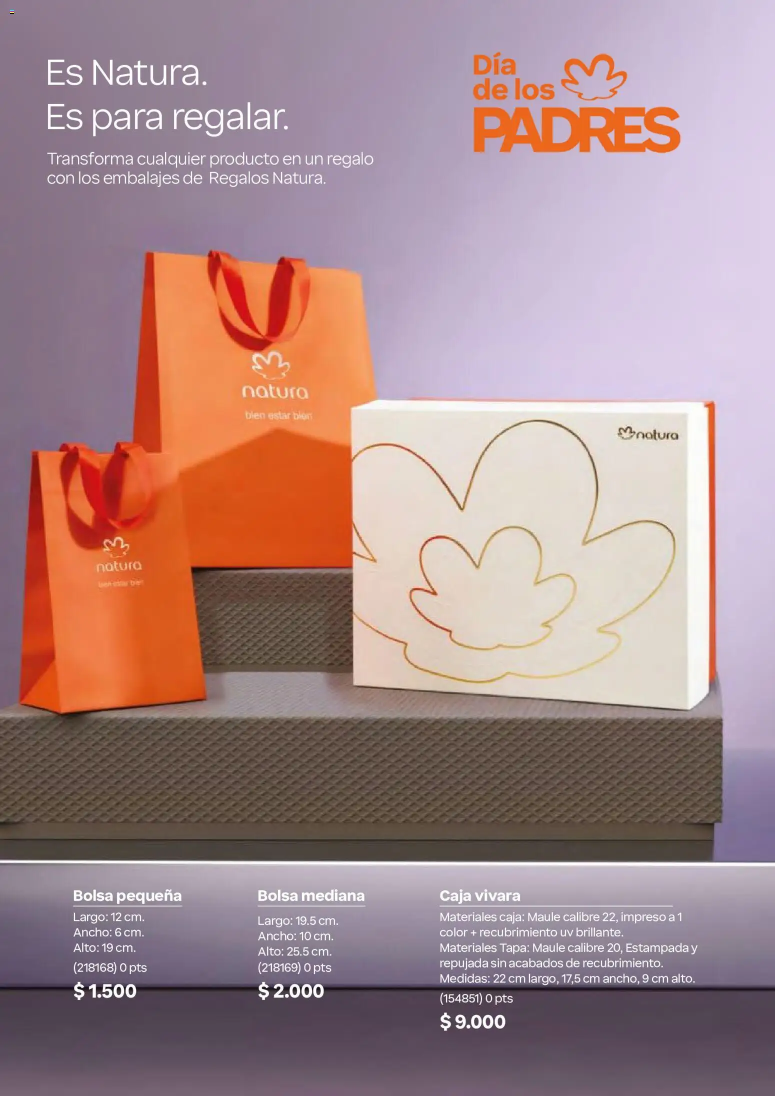 Natura revista - valida desde el 29.04.2026 | Página: 33 | Productos: Bolsa, Caja
