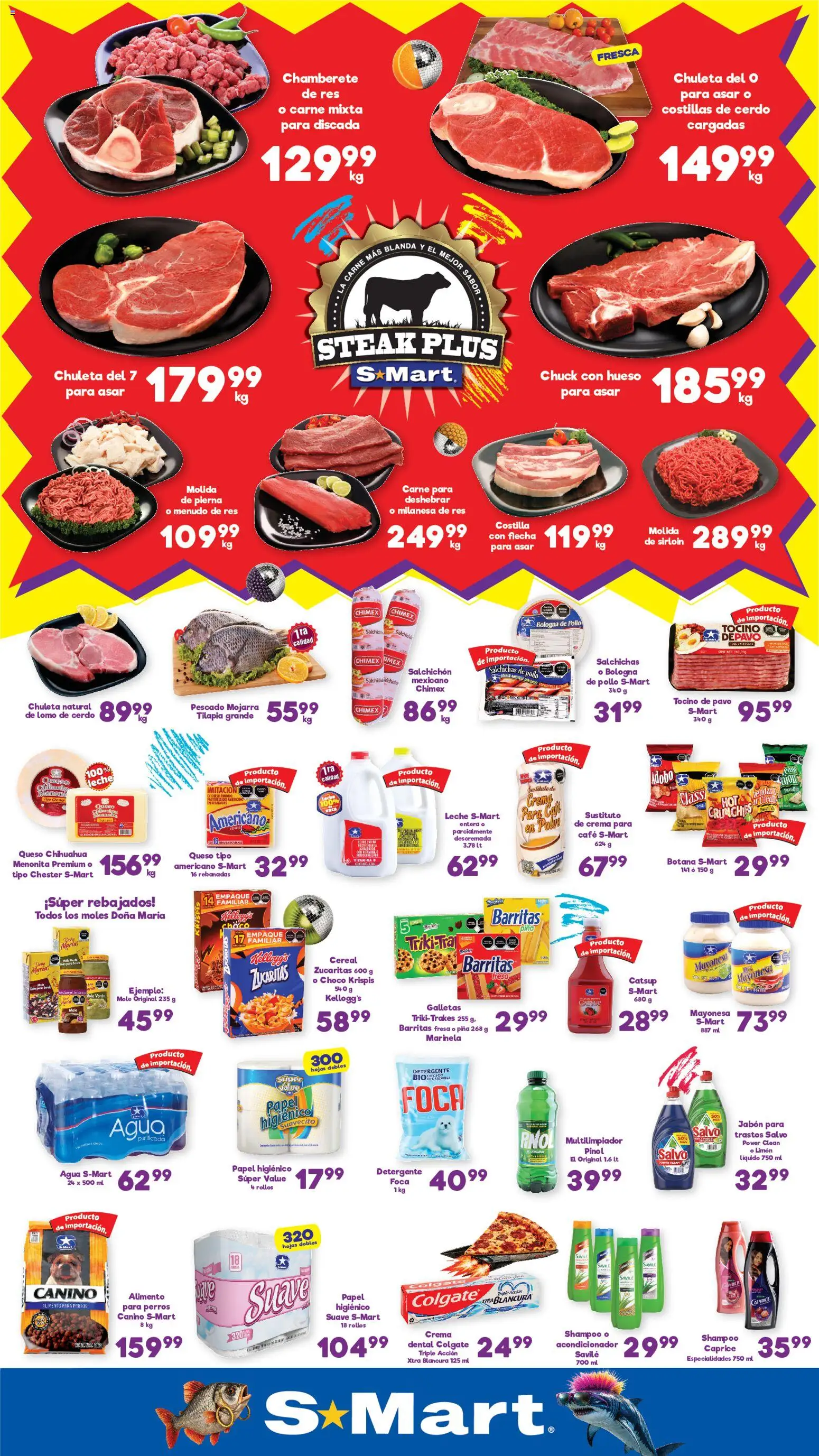 Nuevas ofertas de S-Mart válidas en toda la República Mexicana desde el 23/10/2026. ¡Encuentra las mejores ofertas en S-Mart folleto! | Página: 1