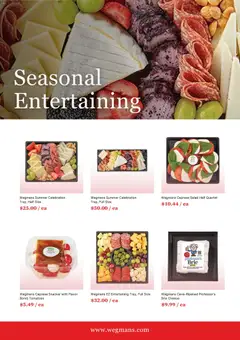 Preview of Wegmans weekly ads valid from 07/01/2026 | Page: 5 | Products: Milk, Cheese, Tomatoes, Salad