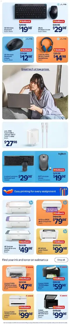 Preview of JLab JBuddies Studio 2 wired headphones Each., JLab JBuddies Studio 2 wired headphones Each. from shop Walmart valid from Jul 30, 2026 | Page: 13