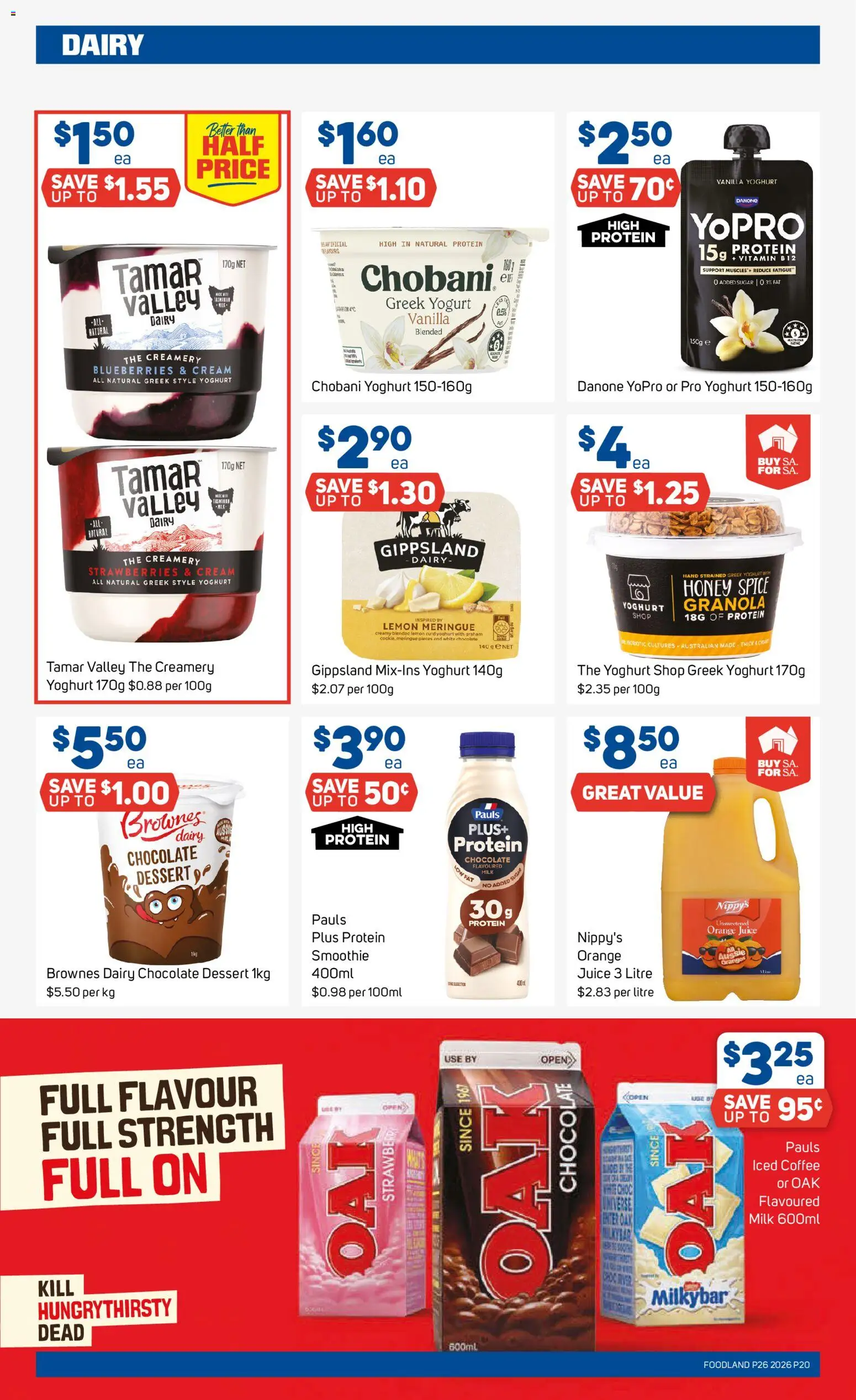 Foodland catalogue - valid from 24/06/2026 | Page: 20 | Products: Chocolate, Cream, Lemon, Vitamin
