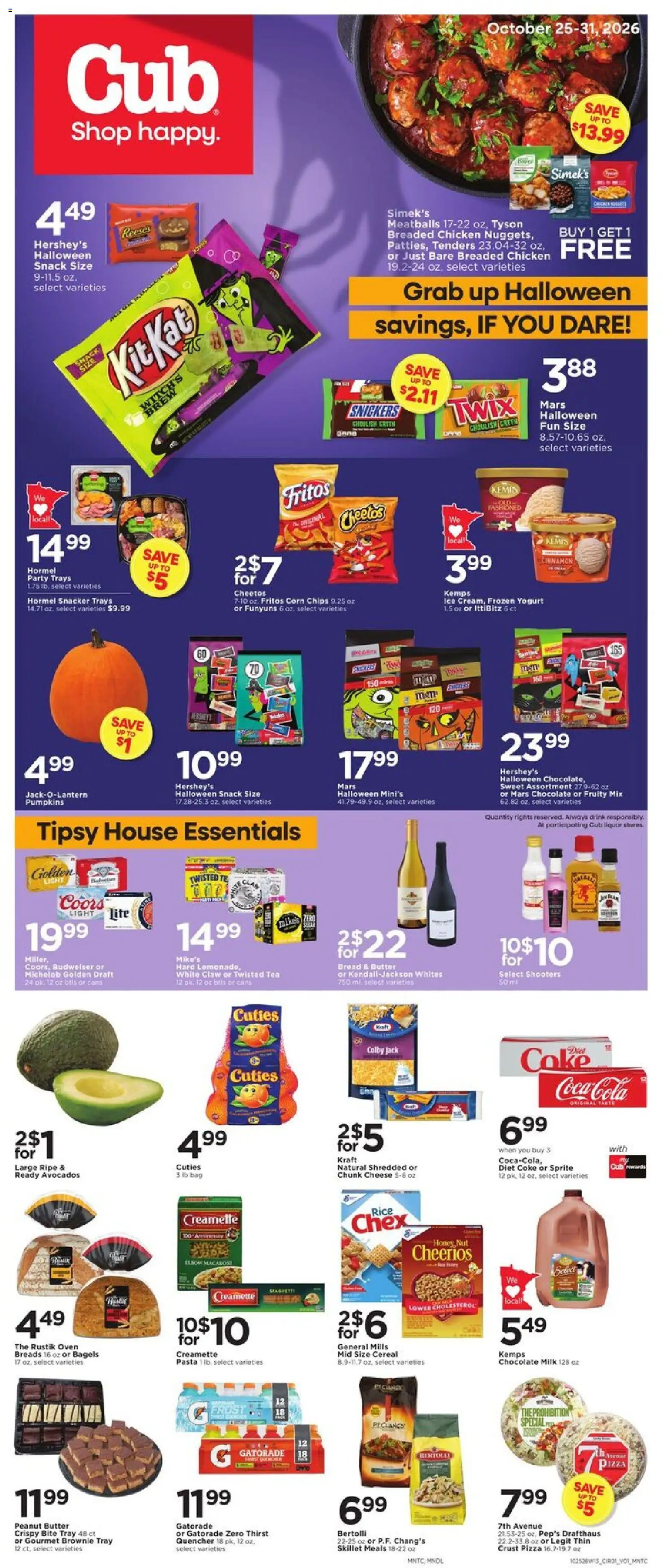 Cub Foods Weekly Ad - valid from 10/25/2026 | Page: 1