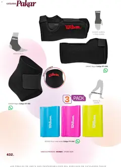 Vista previa de SC Pakar catálogo Otoño, nuevo folleto de la tienda, válido en México a partir del 28/08/2026 | Página: 432 | Productos: Tobillera