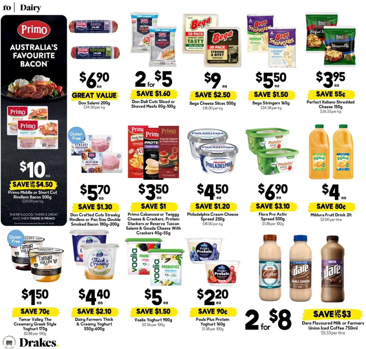 Drakes catalogue - valid from 15.04.2026 | Page: 10 | Products: Milk, Cheese, Yoghurt, Cream