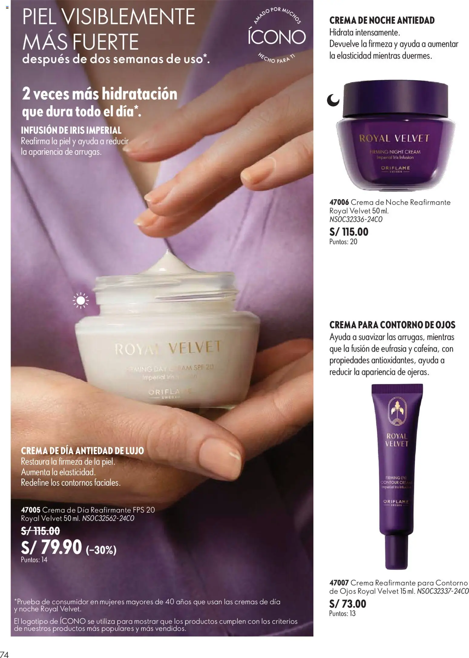 Catálogo Oriflame válido desde 24/10/2026 | Página: 74