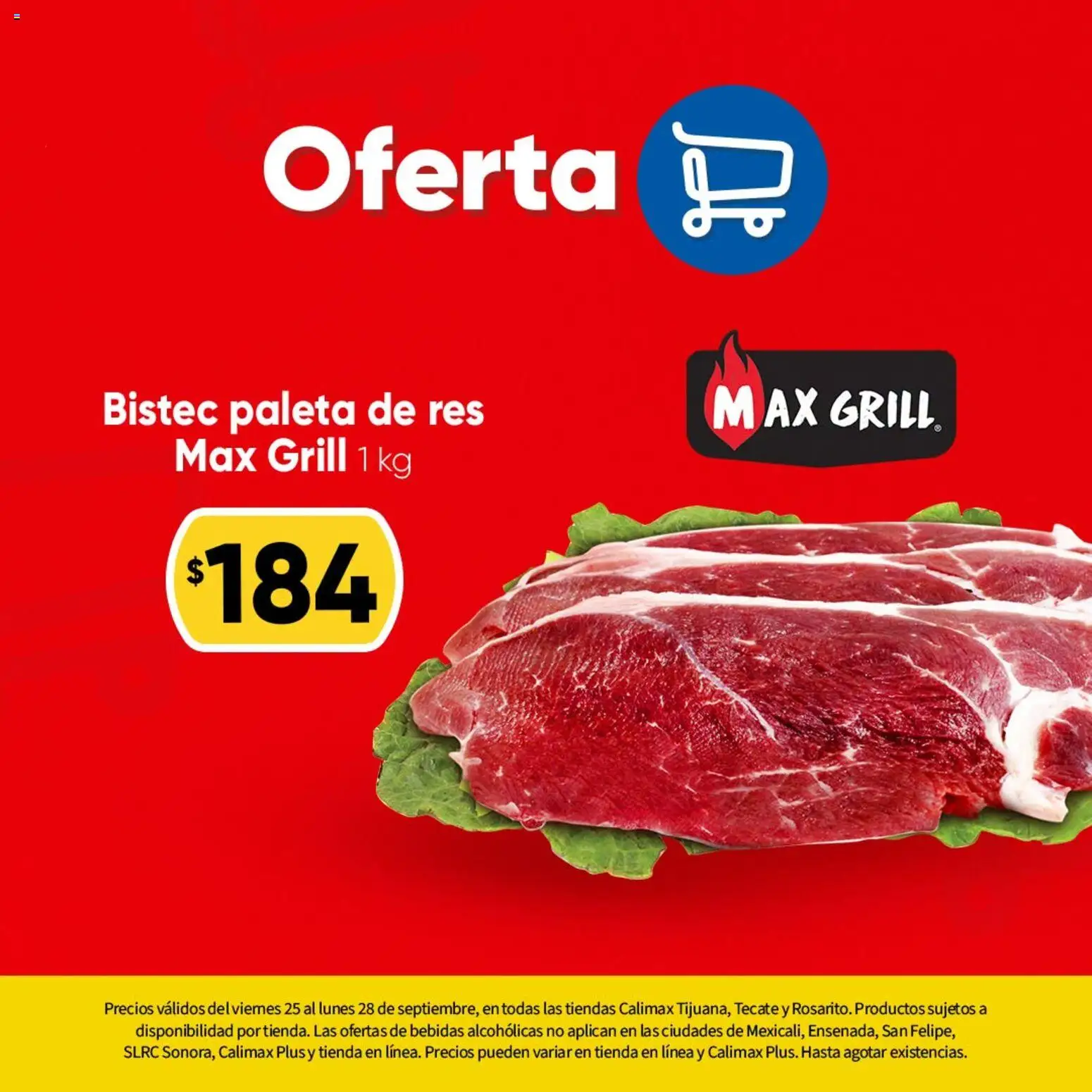 Calimax Oferta Viernes 25 de Septiembre Ofertas Top