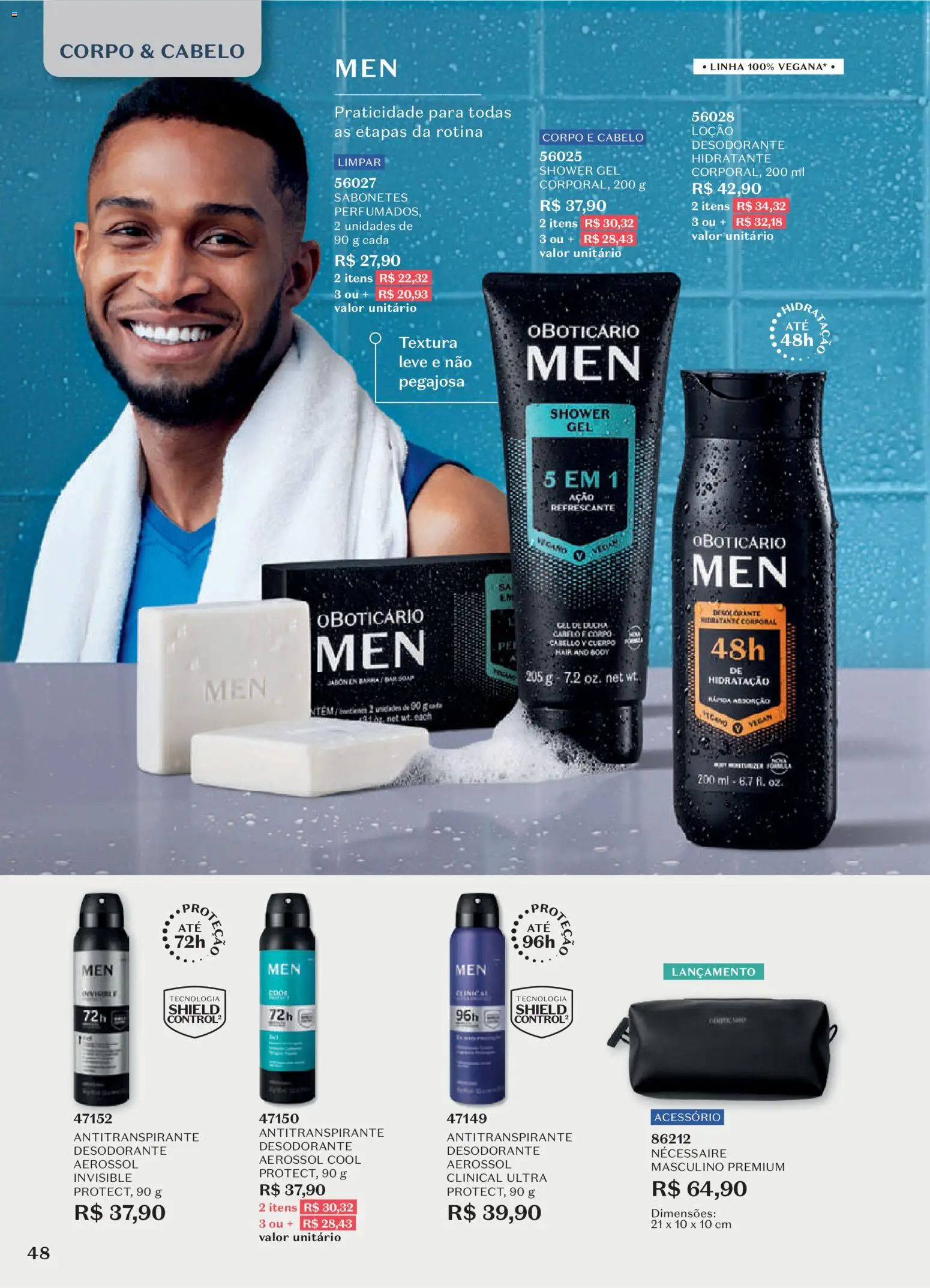 O Boticário Folheto - válido de 20/07/2026 | Página: 50 | Produtos: Desodorante, Necessaire, Body