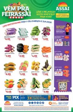 Assaí Atacadista ofertas - PR - Pré-Visualização do folheto da loja Assaí Atacadista, válido de 04/07/2026