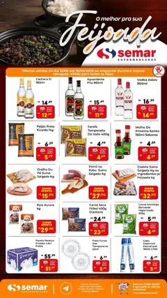 Semar Supermercado ofertas Feijoada - Pré-Visualização do folheto da loja Semar Supermercado, válido de 12.05.2026
