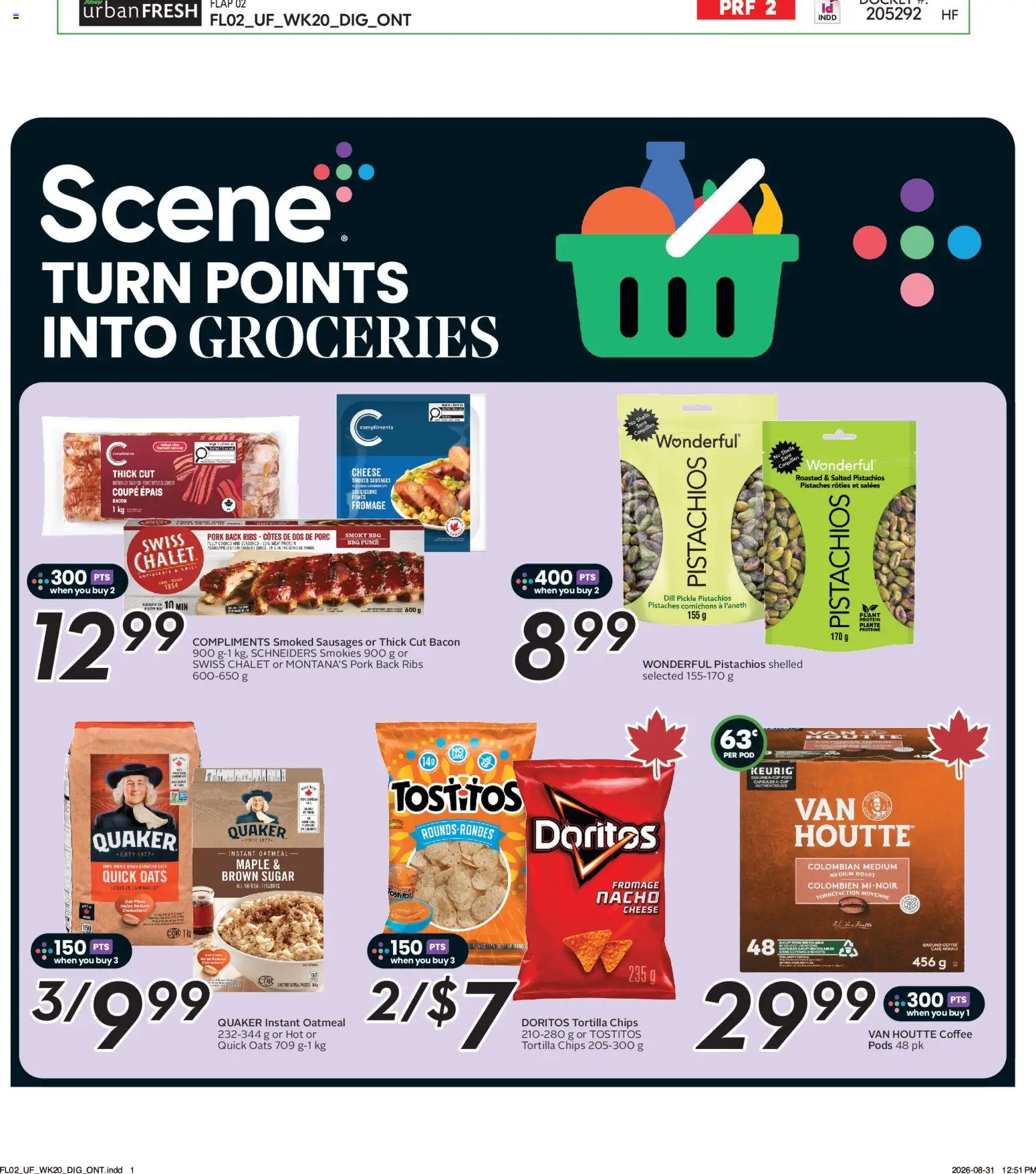 Sobeys flyer valid from Sep 10, 2026 | Page: 3 | Products: Oats, Sugar, Sausages, Grill