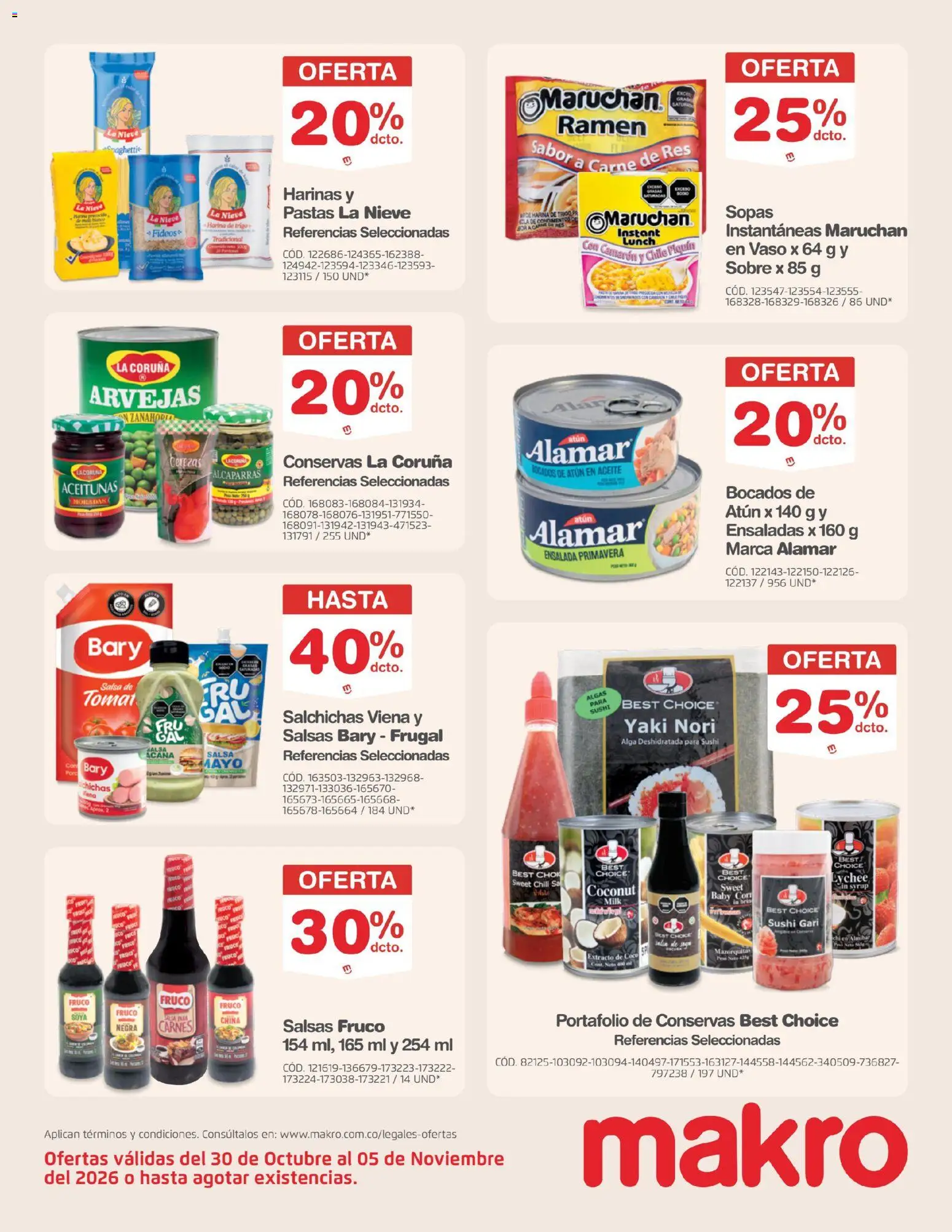 Makro revista - valida desde el 30/10/2026 | Página: 16