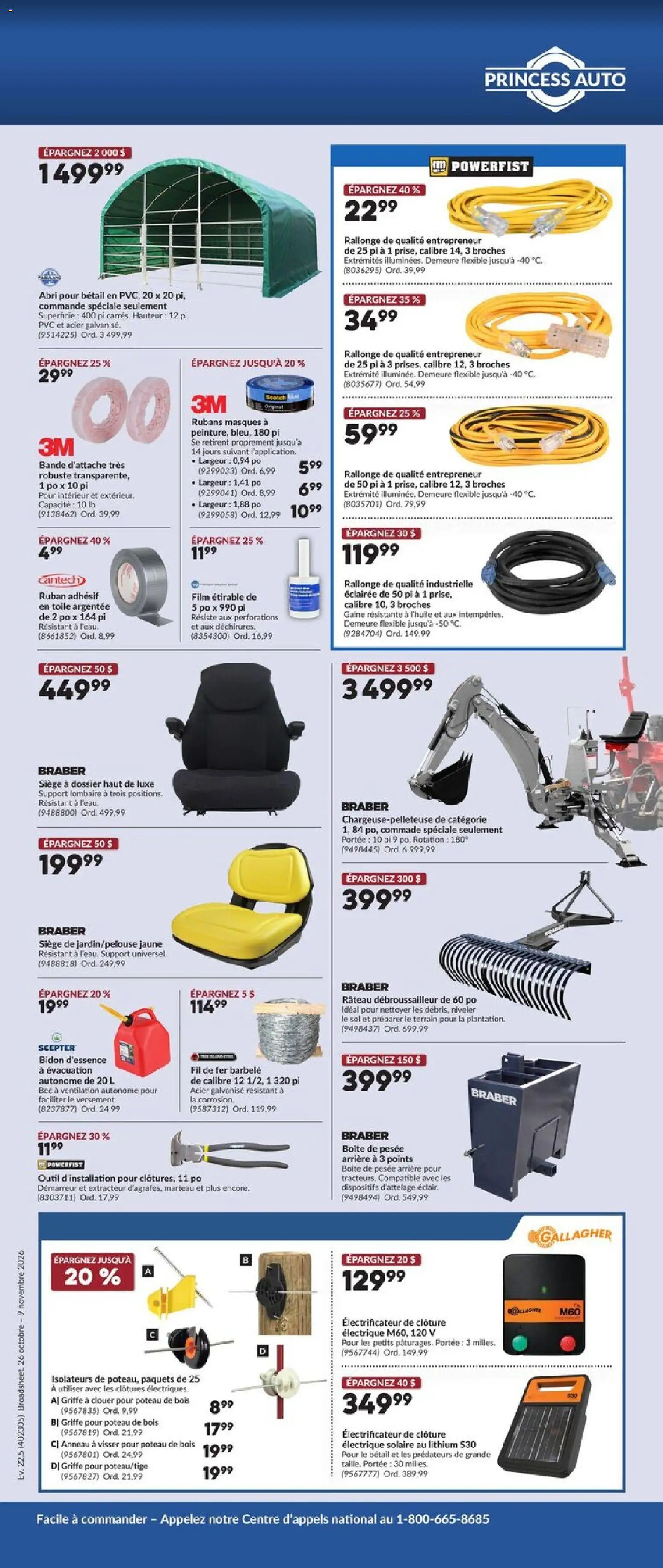 Princess Auto flyer valid from Oct 26, 2026 | Page: 7