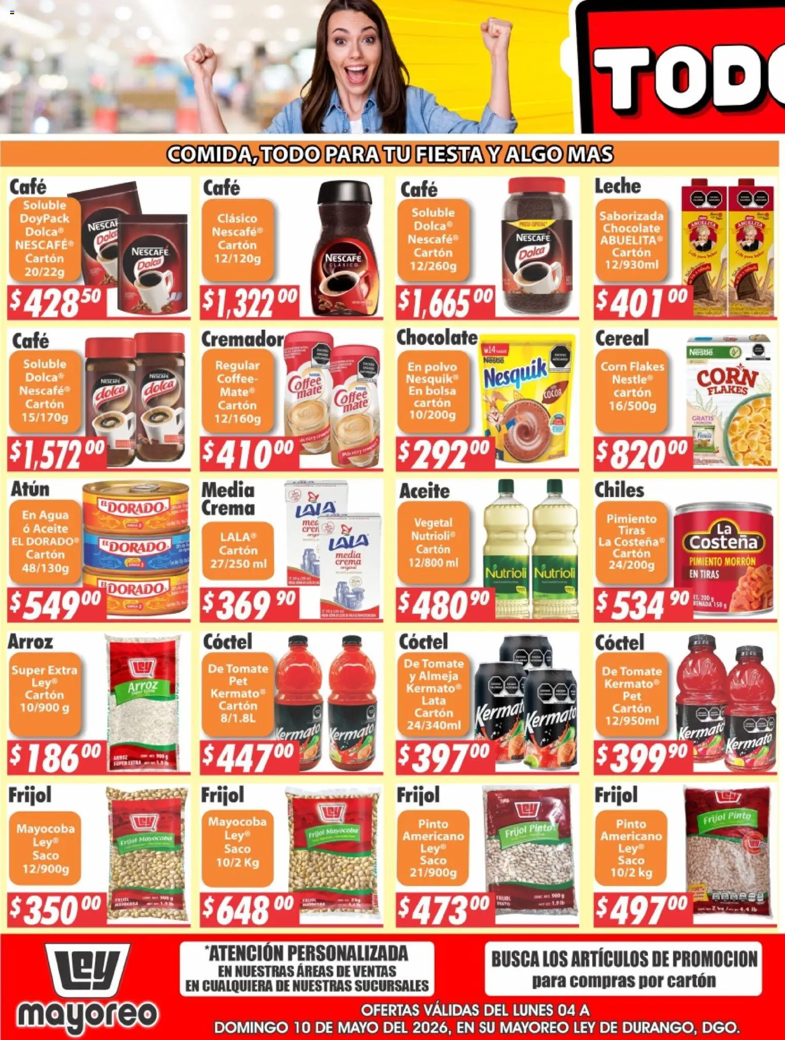 Nuevas ofertas de Casa Ley válidas en toda la República Mexicana desde el 04.05.2026. ¡Encuentra las mejores ofertas en Casa Ley folleto Durango! | Página: 5