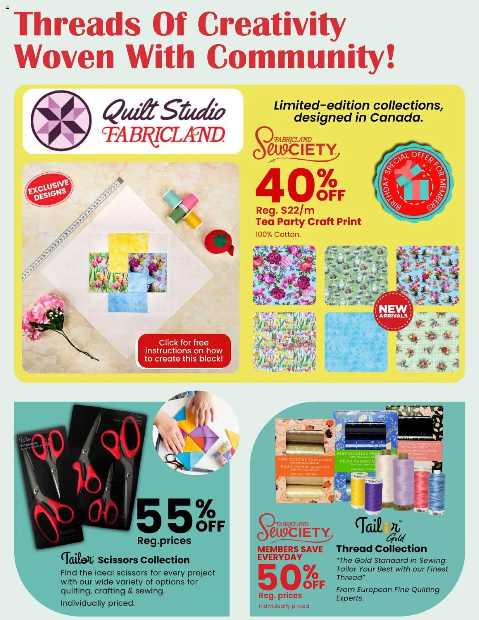 Fabricland flyer valid from 01.04.2026 | Page: 4 | Products: Tea