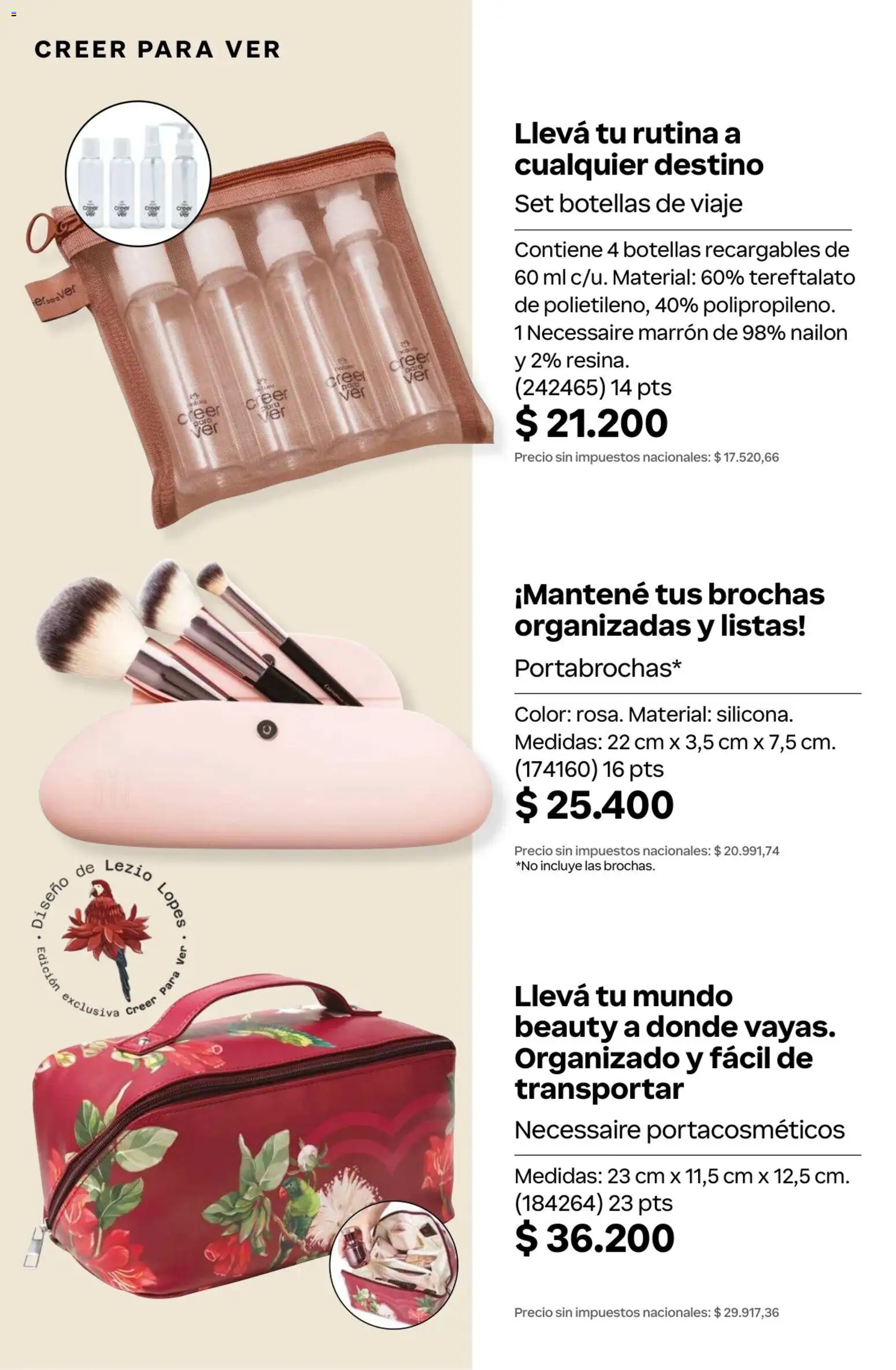 Catálogo Natura Ciclo 10 │ válido desde el 30/06/2026 | Página: 291 | Productos: Portacosmeticos