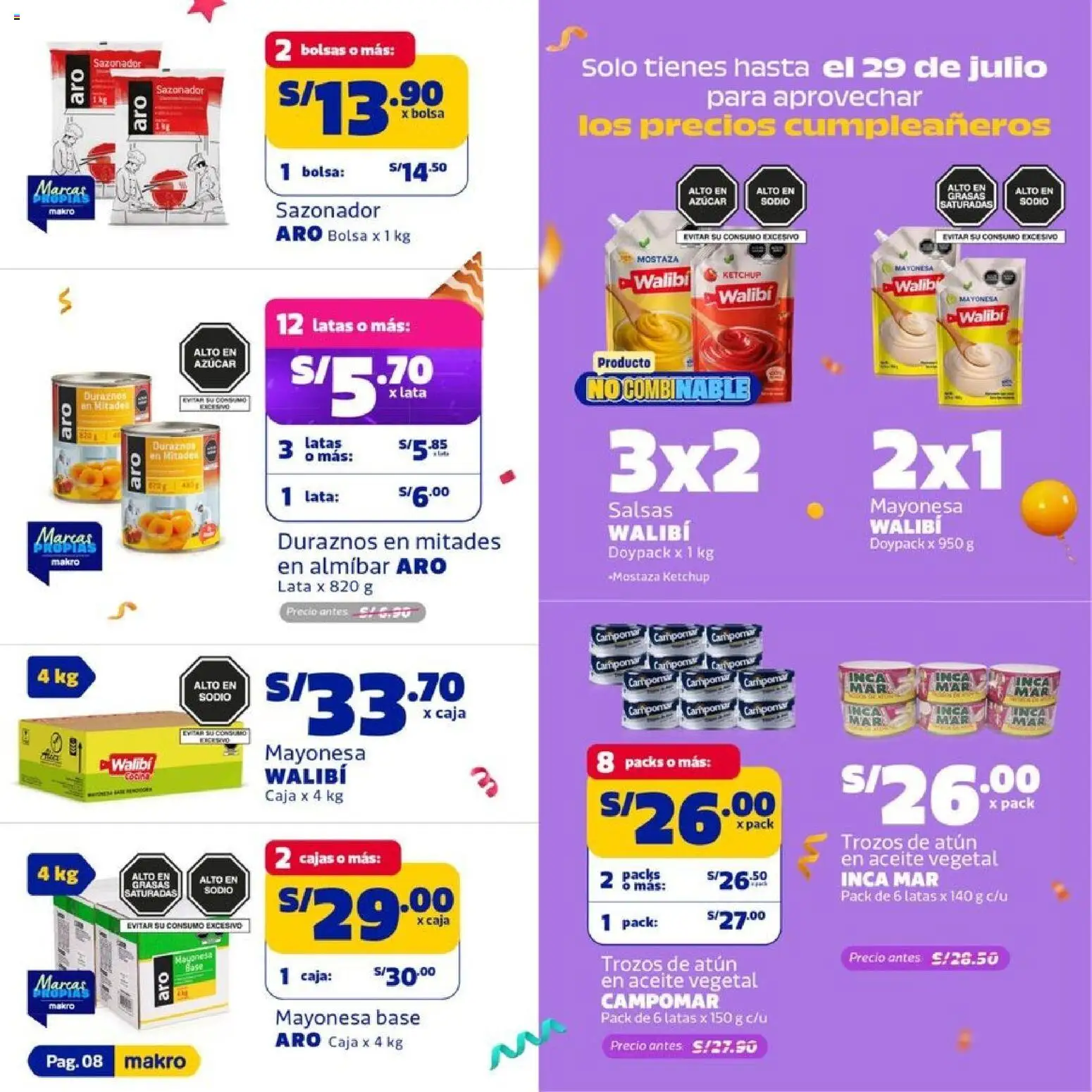 Catálogo Makro válido desde 14/07/2026 | Página: 8