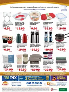 Assaí Atacadista ofertas - SP - Pré-Visualização do folheto da loja Assaí Atacadista, válido de 27/06/2026 | Página: 8 | Produtos: Colcha, Garrafa térmica, Caneca, Pneus