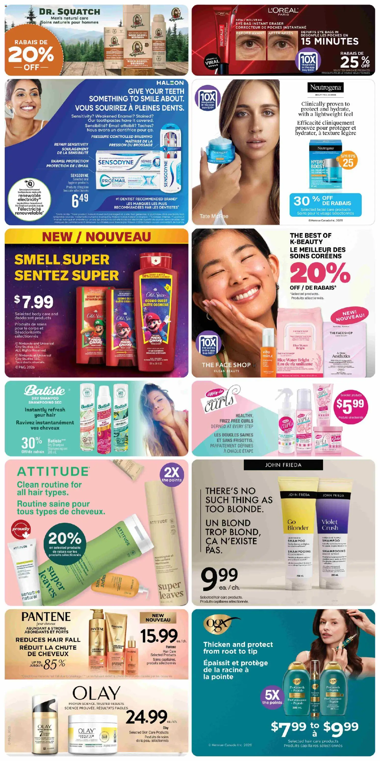 Jean Coutu flyer valid from 21.05.2026 | Page: 10 | Products: Rice, Cream, Shampoo, Deodorant
