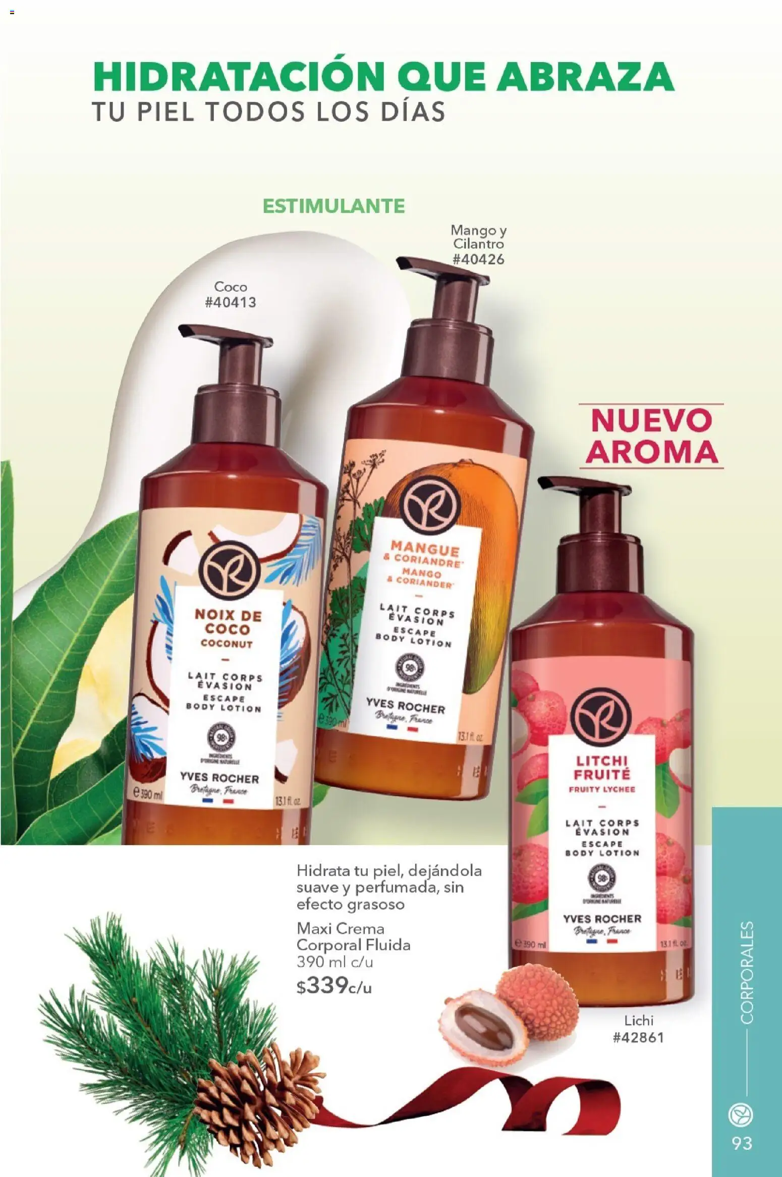 Nuevas ofertas de Yves Rocher válidas en toda la República Mexicana desde el 18/11/2026. ¡Encuentra las mejores ofertas en Yves Rocher campaña 16 2026! | Página: 97