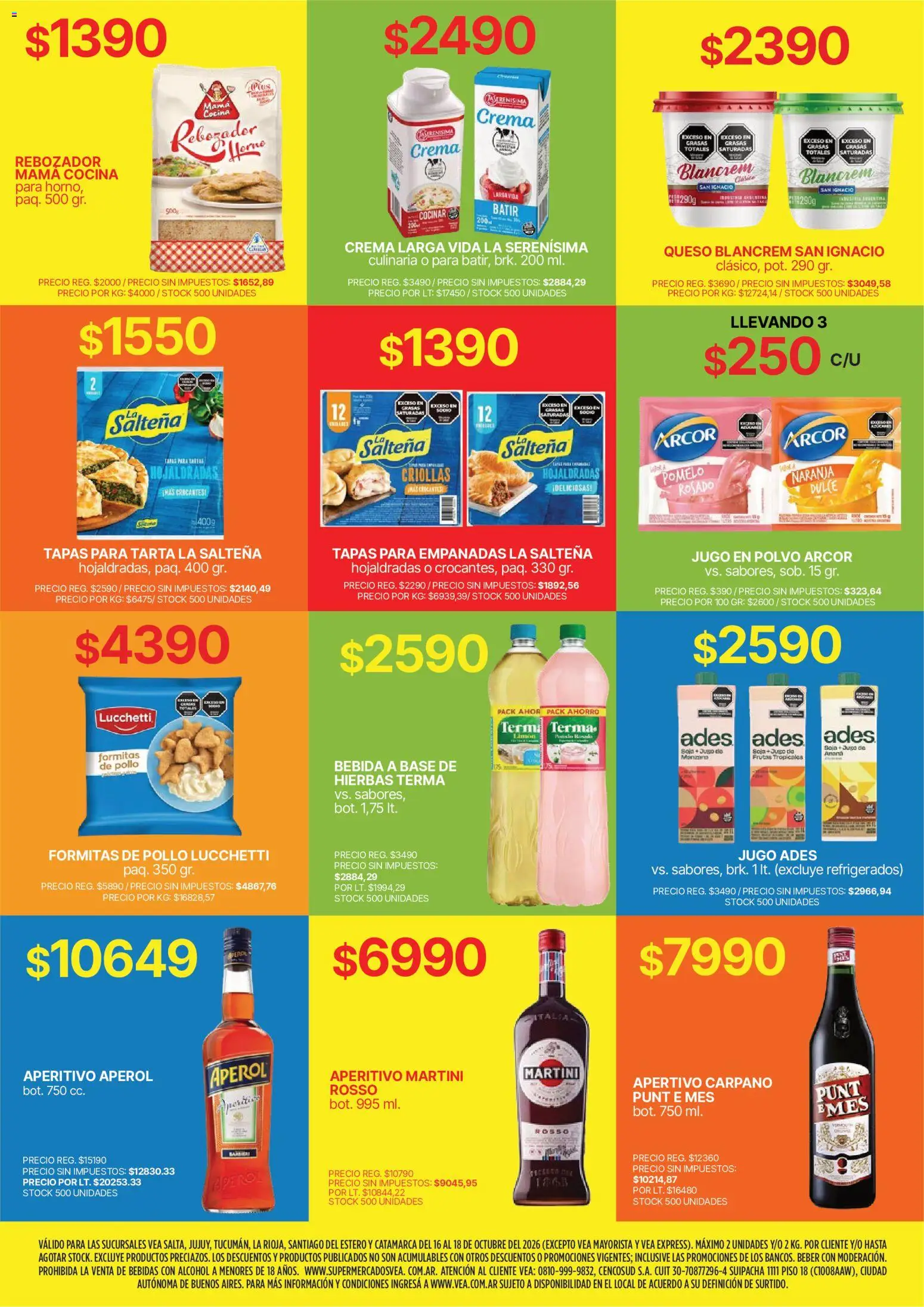 Vea - Fin de semana de ahorro | NOA │ válido desde el 16/10/2026 | Página: 9