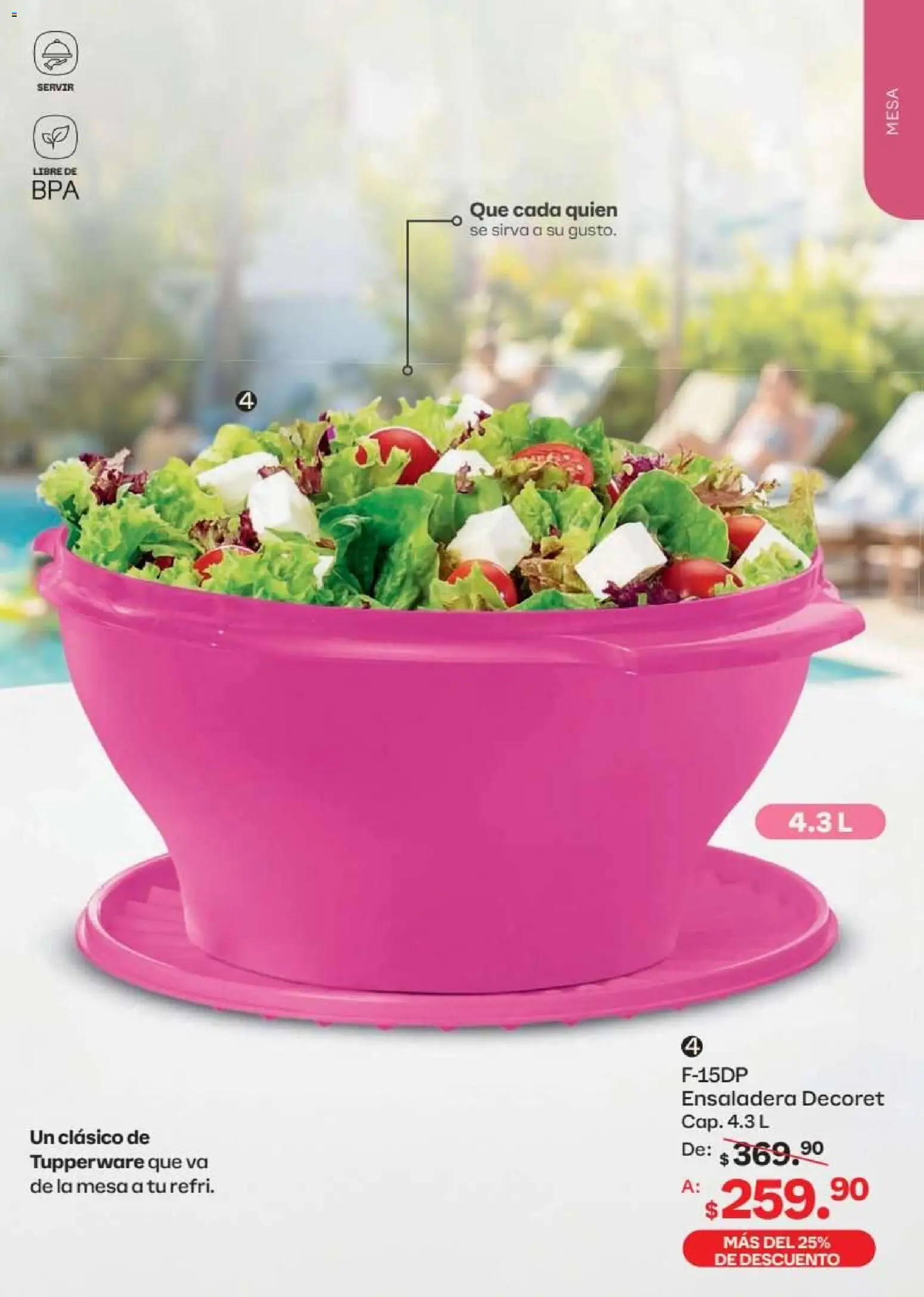 Nuevas ofertas de Tupperware válidas en toda la República Mexicana desde el 15.06.2026. ¡Encuentra las mejores ofertas en Tupperware catálogo! | Página: 19