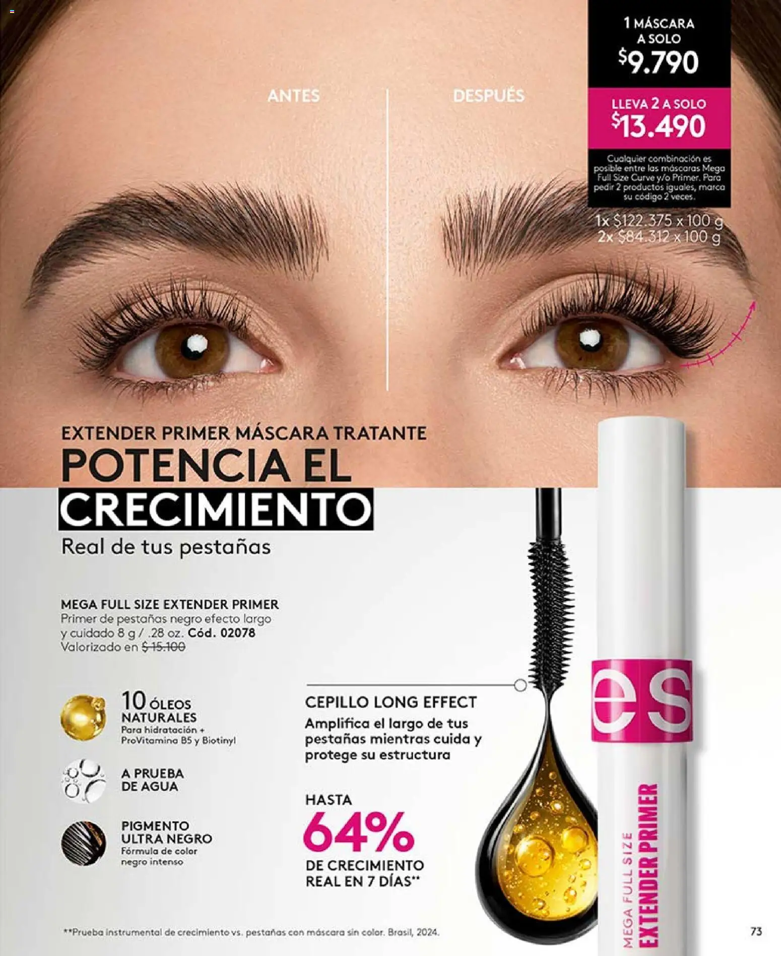 Catálogo Ésika Campaña 9 │ válido desde el 17.05.2026 | Página: 77 | Productos: Agua, Cepillo, Máscara