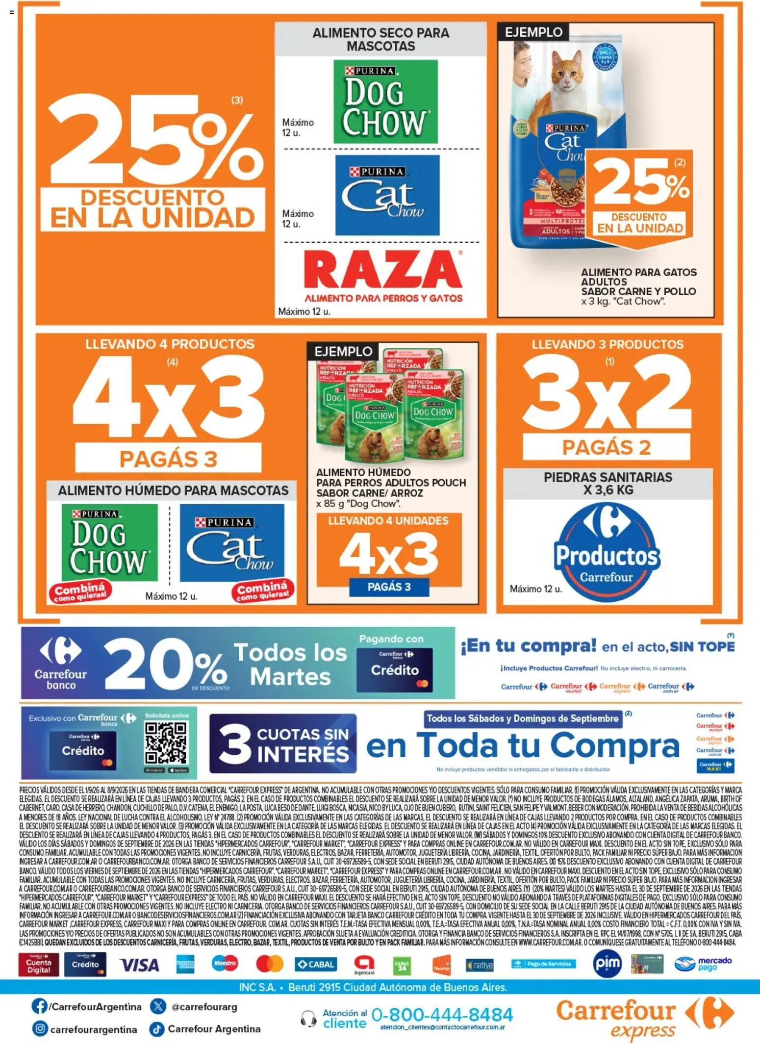 Carrefour Express - Catálogo │ válido desde el 01/09/2026 | Página: 6 | Productos: Cuchillo, Sobre, Pollo, Bebidas