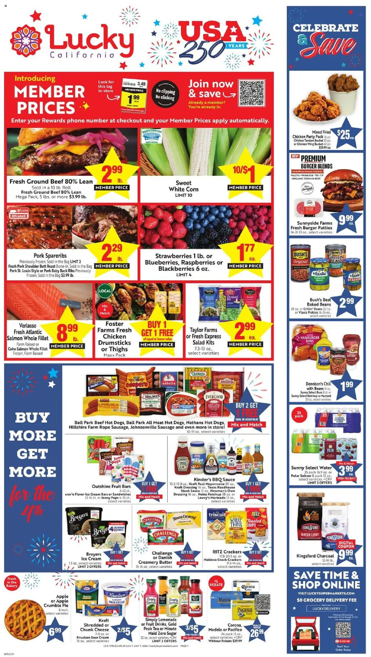 Lucky Supermarkets Weekly Ad - valid from 07/01/2026 | Page: 4