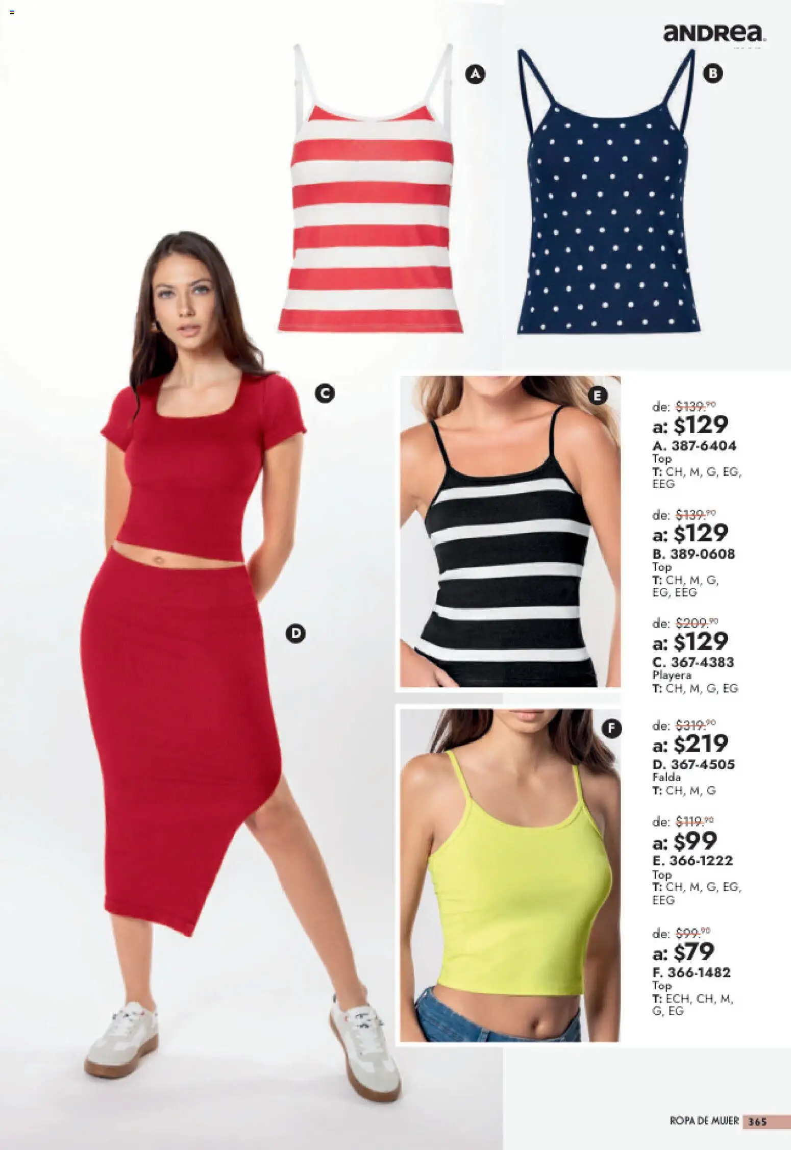 Nuevas ofertas de Andrea válidas en toda la República Mexicana desde el 26/07/2026. ¡Encuentra las mejores ofertas en Andrea catálogo Outlet! | Página: 365