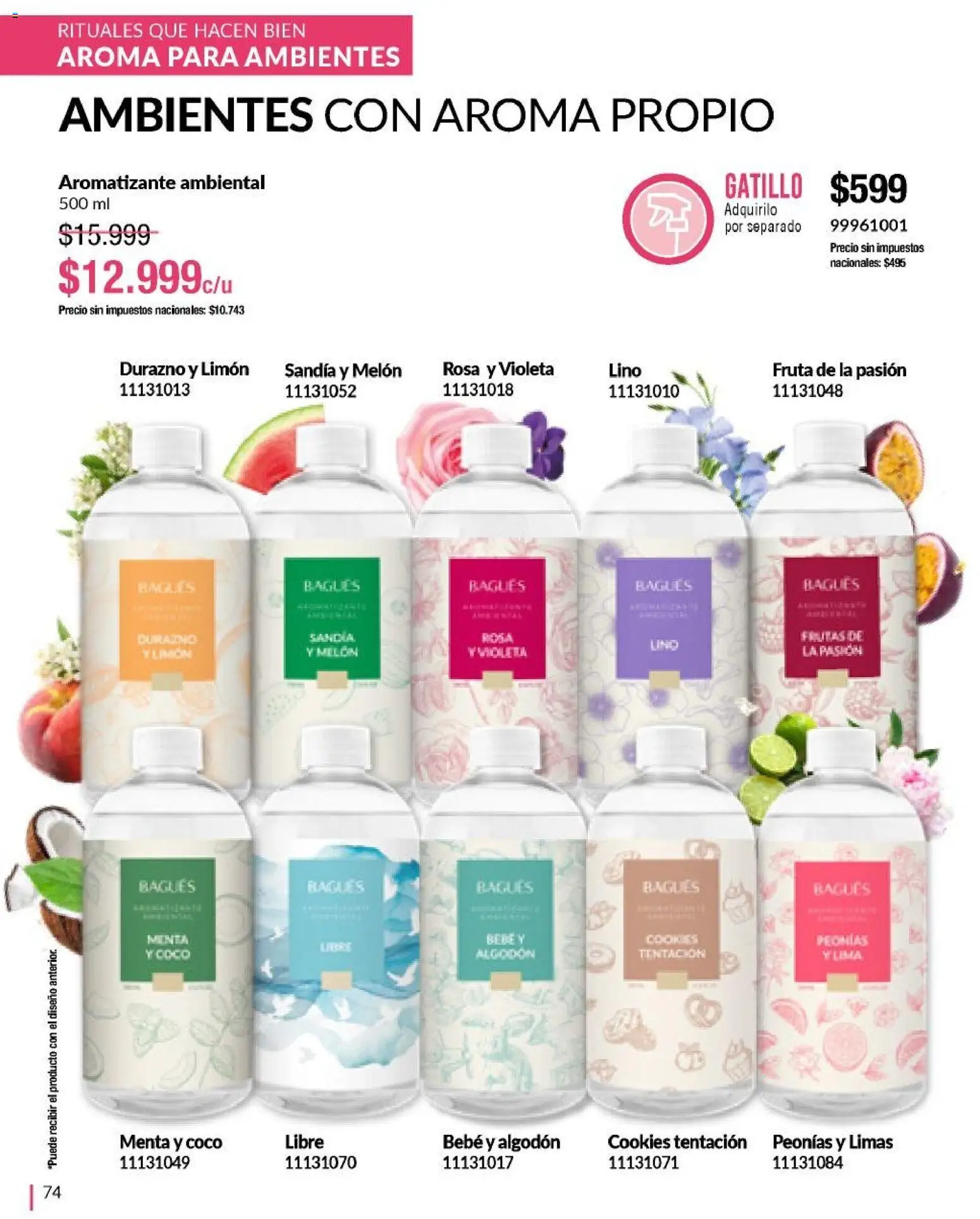 Bagués - Catálogo │ válido desde el 04.05.2026 | Página: 74 | Productos: Sandía, Melón, Durazno, Limón