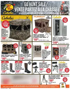 Preview of Cabelas weekly flyer / circulaire from shop Cabelas valid from Oct 22, 2026
