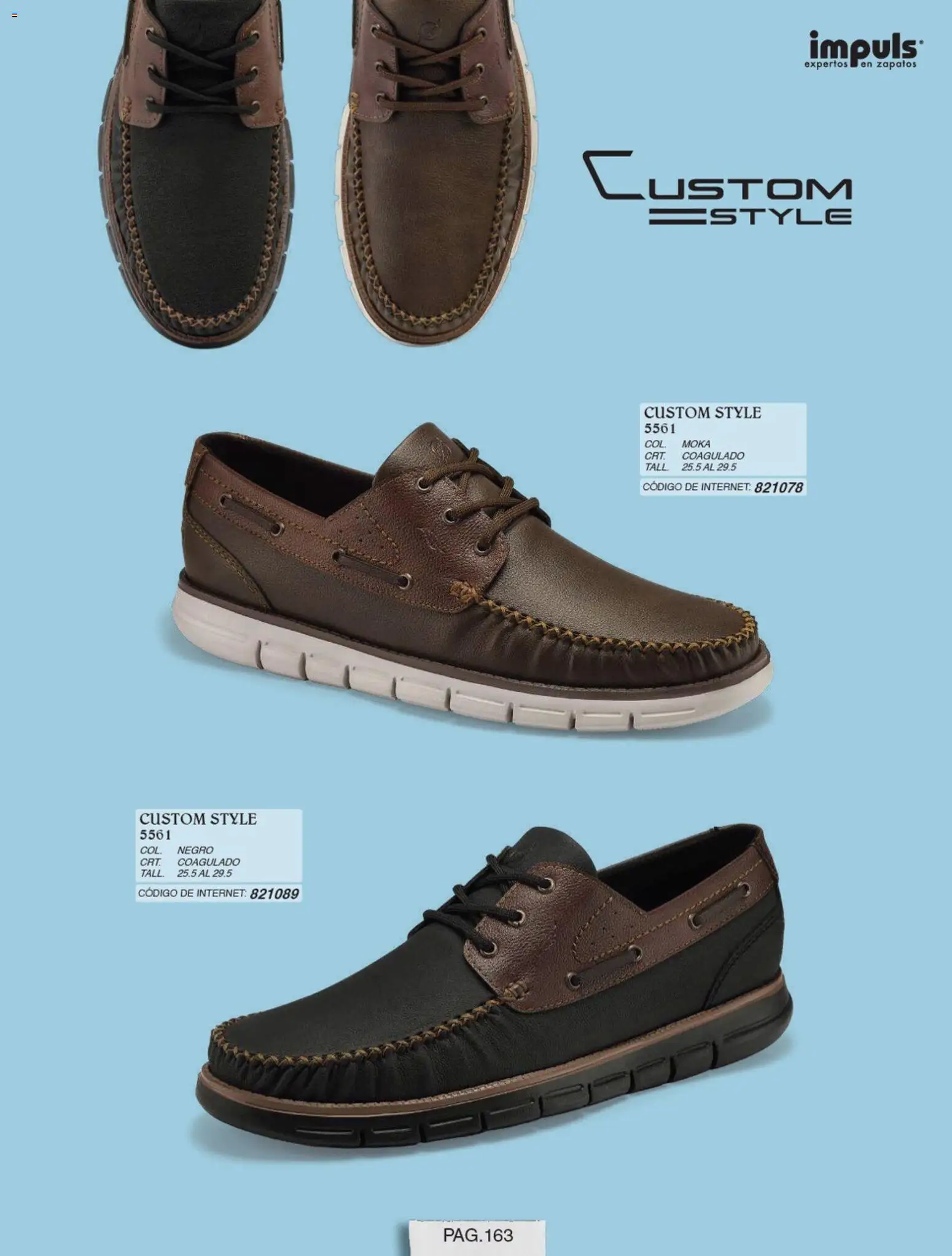 Nuevas ofertas de Impuls válidas en toda la República Mexicana desde el 01/07/2026. ¡Encuentra las mejores ofertas en Impuls catálogo Caballero! | Página: 165 | Productos: Zapatos