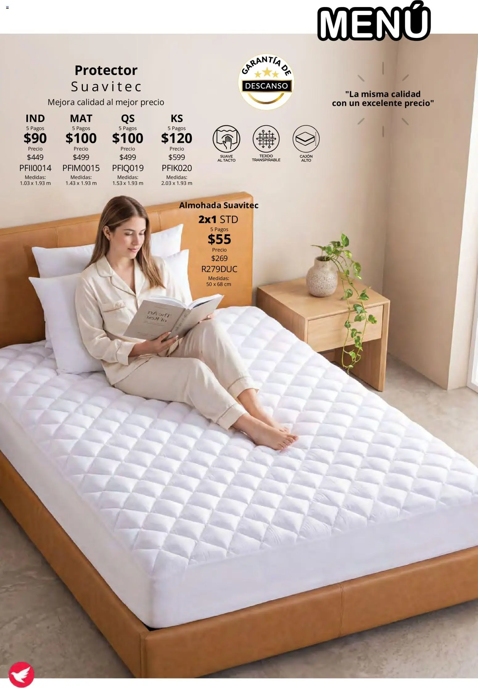 Nuevas ofertas de Colchas Concord válidas en toda la República Mexicana desde el 15/10/2026. ¡Encuentra las mejores ofertas en Colchas Concord catálogo! | Página: 146