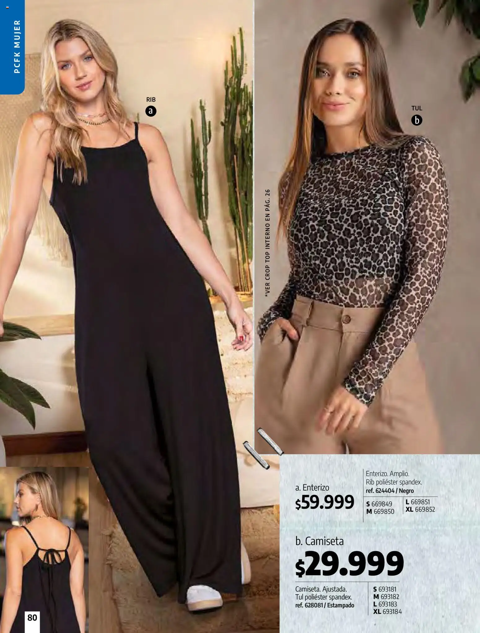 Pacifika revista - valida desde el 01.03.2026 | Página: 82 | Productos: Camiseta, Top, Enterizo