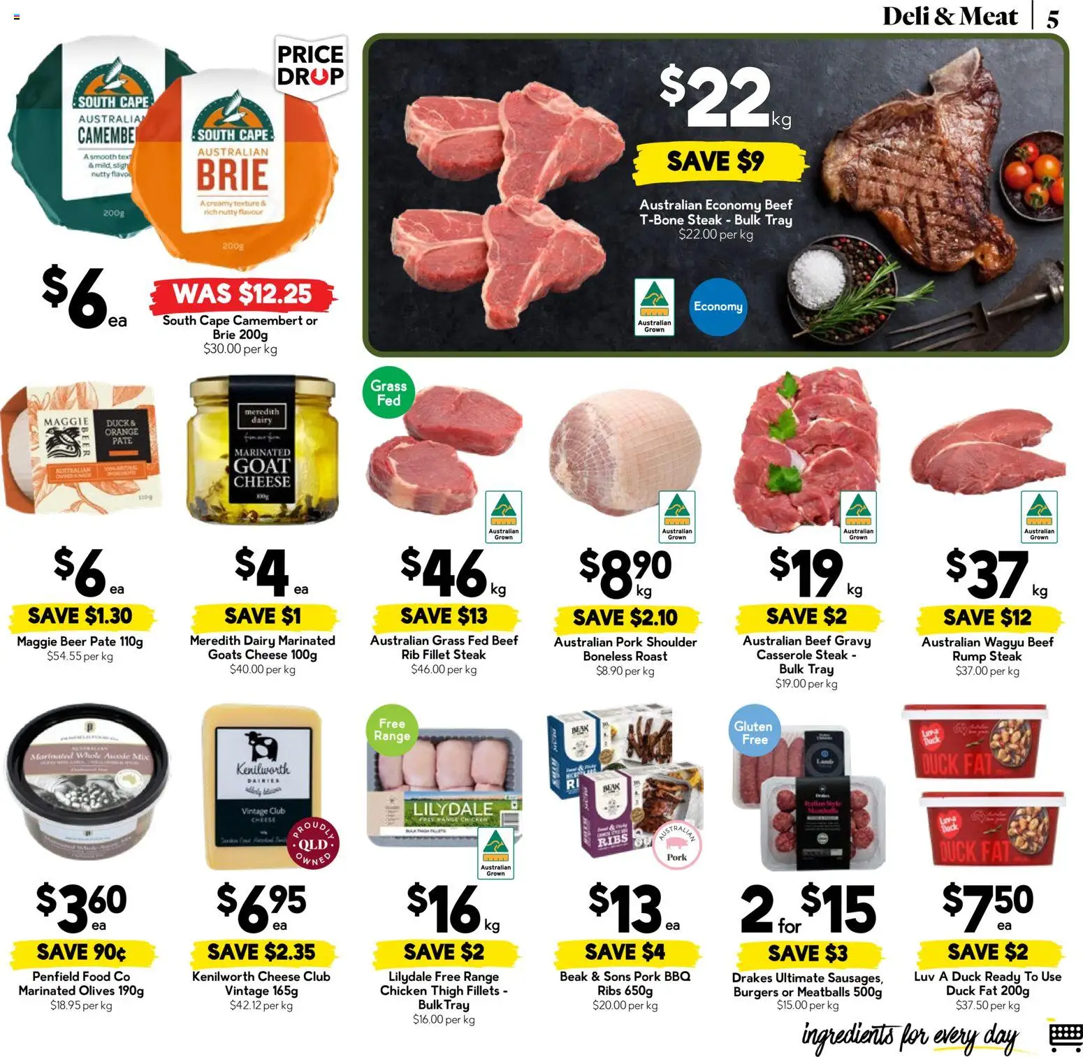 Drakes catalogue - valid from 13.05.2026 | Page: 5 | Products: Dairy, Cheese, Beef, Meat